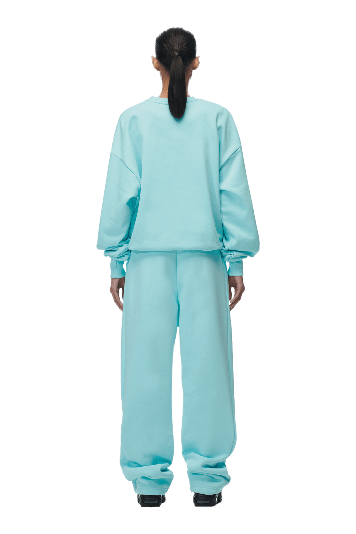 CREWNECK TURQUOISE