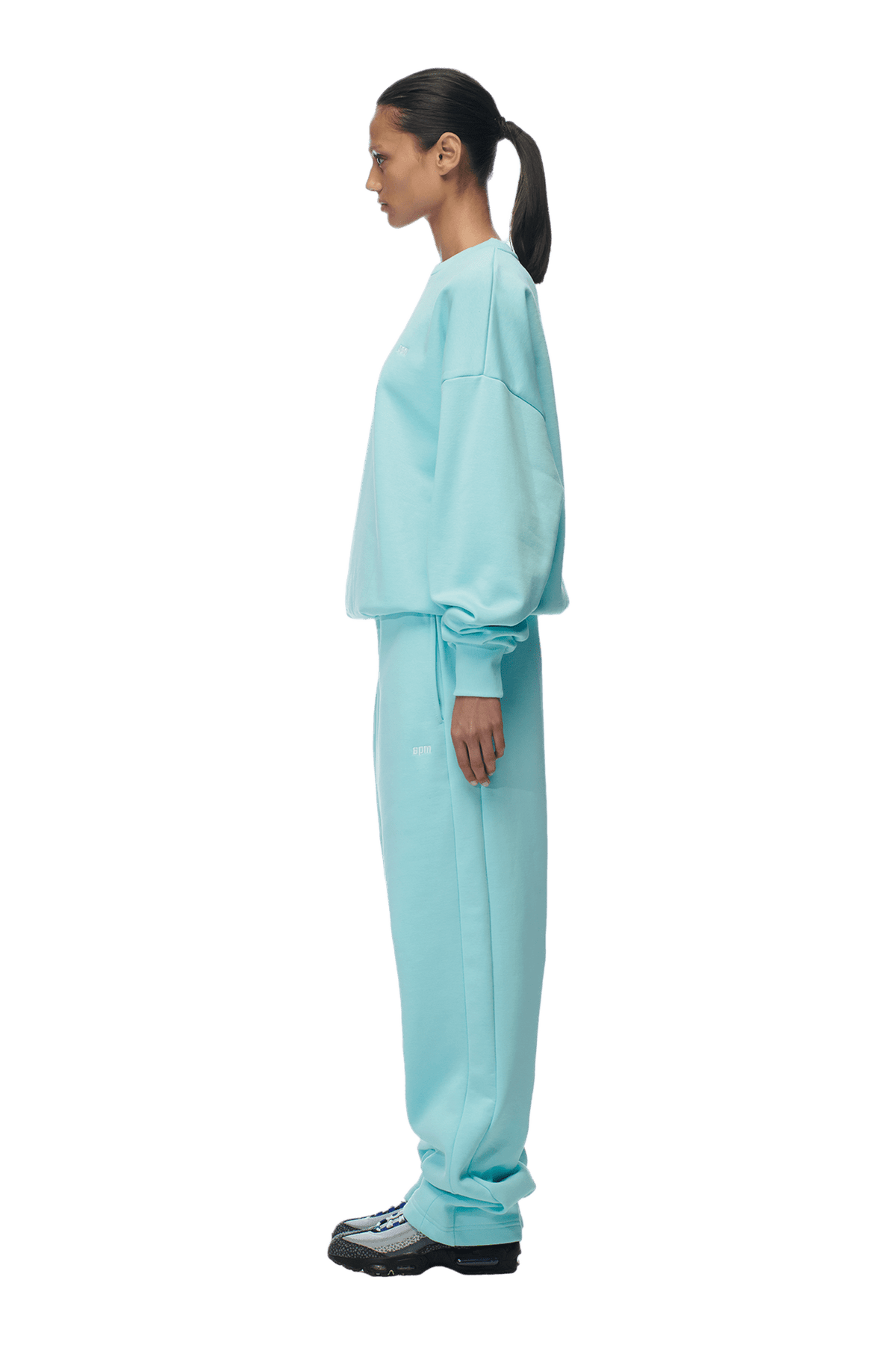 CREWNECK TURQUOISE
