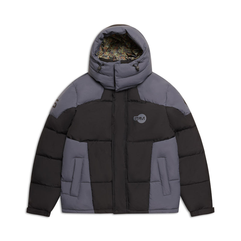COLOUR BLOCKING PUFFER BLACK/ANTHRACITE