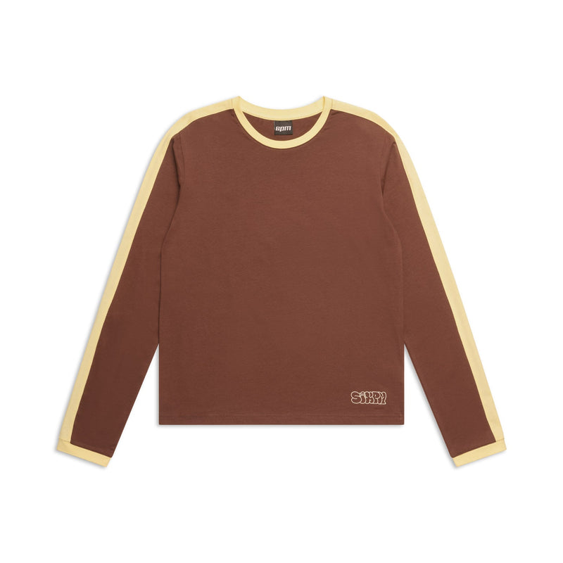GRAFFITI RINGER LS DARK HAZELNUT