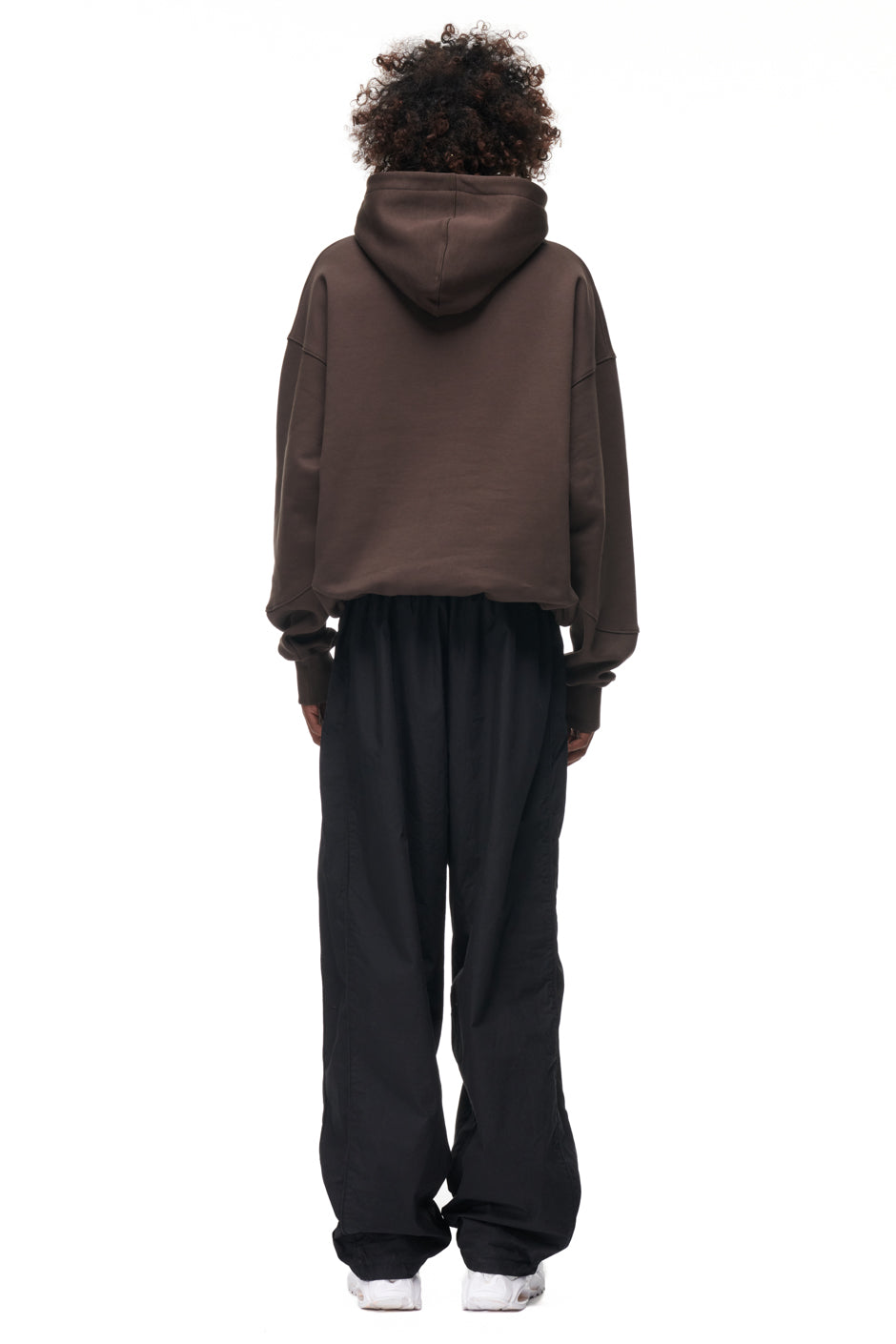 TILES HOODIE BROWN