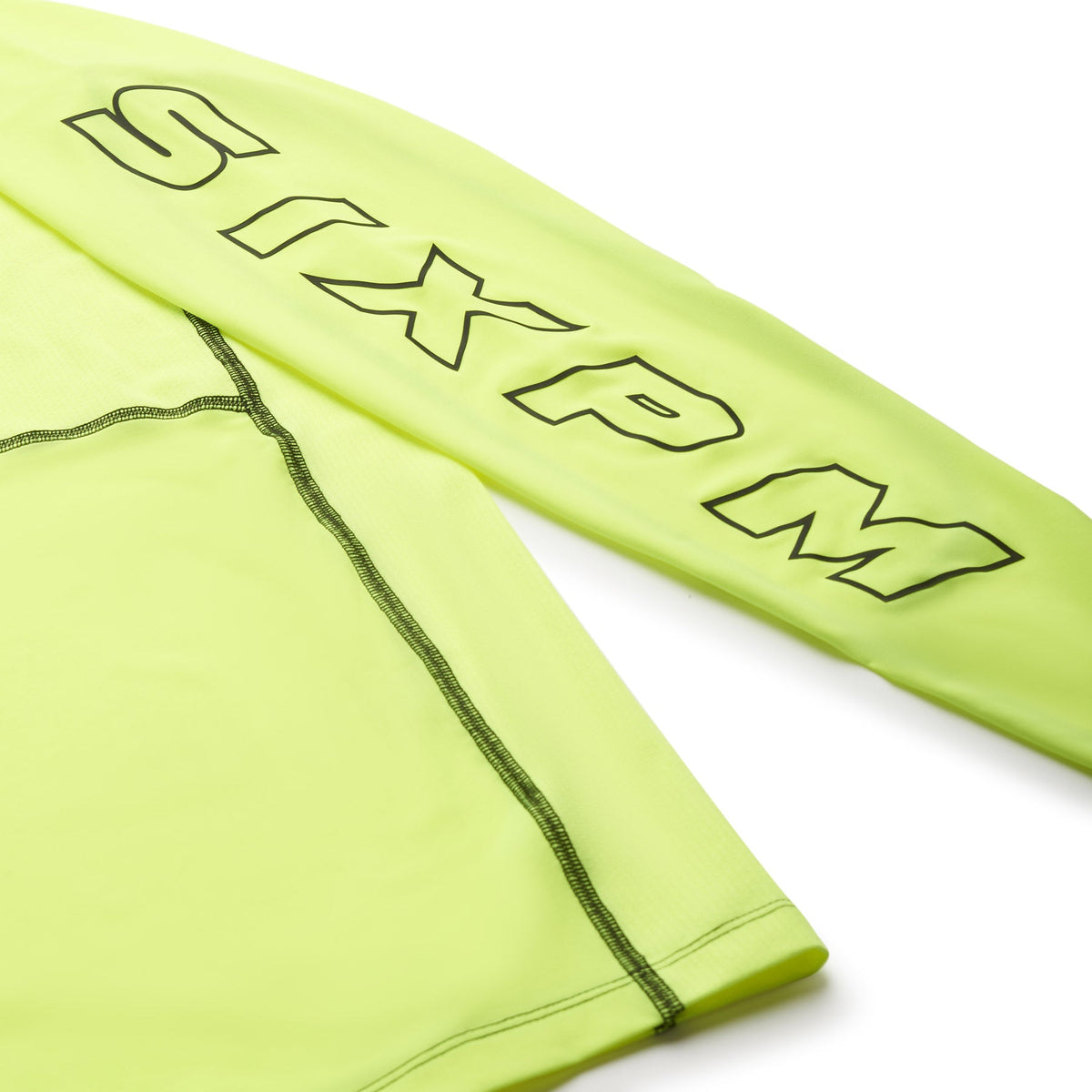 6PM SPORTS LONGSLEEVE NEON YELLOW