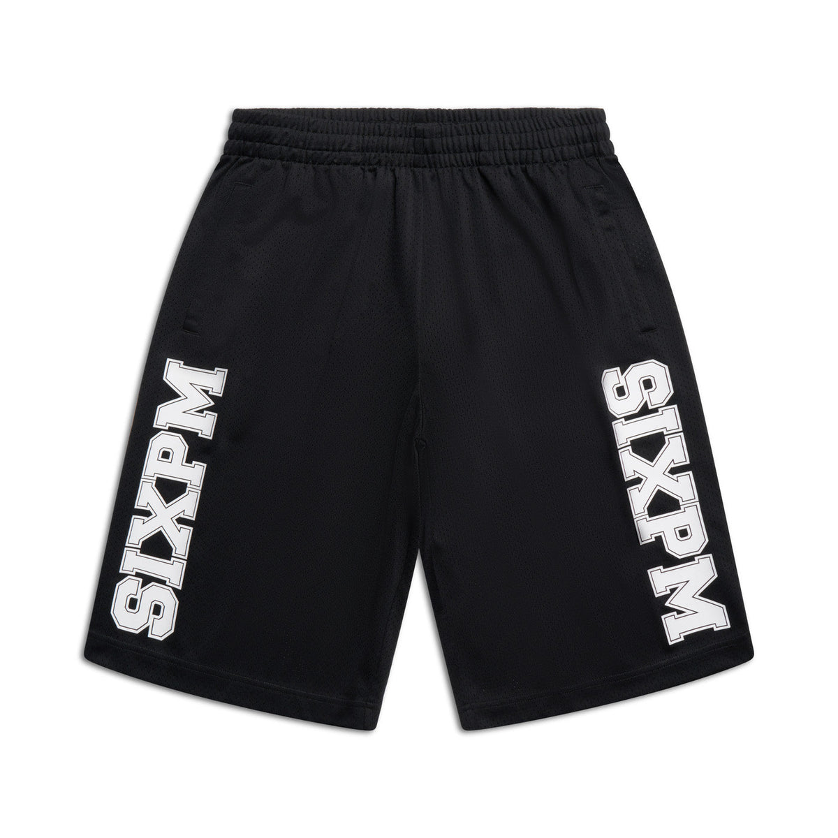 LONG MESH SHORTS BLACK