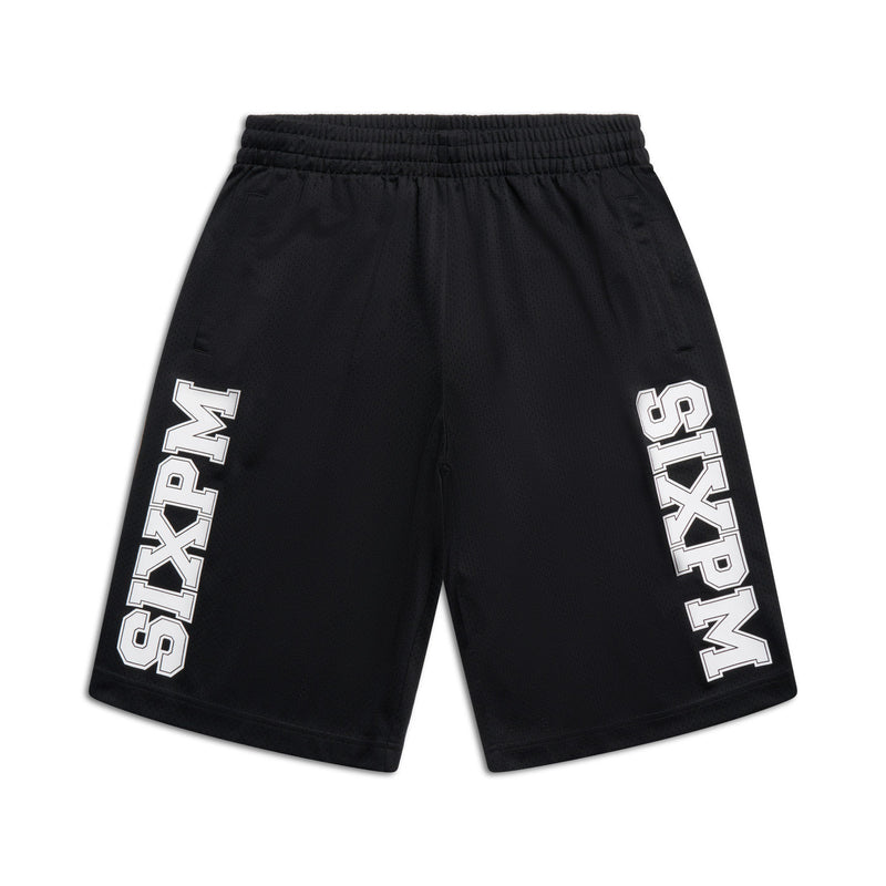 LONG MESH SHORTS BLACK