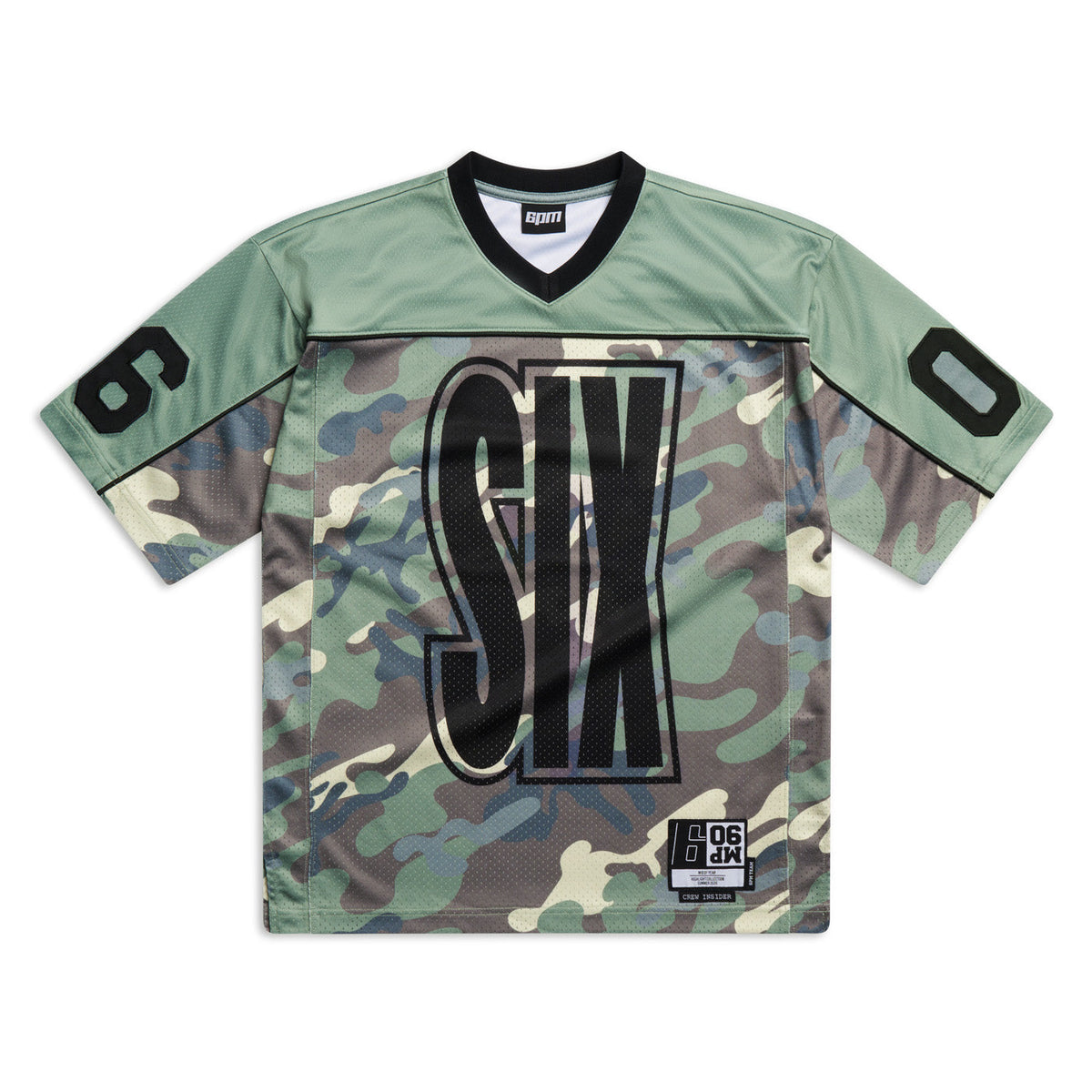 SIX MESH JERSEY PASTEL OLIVE