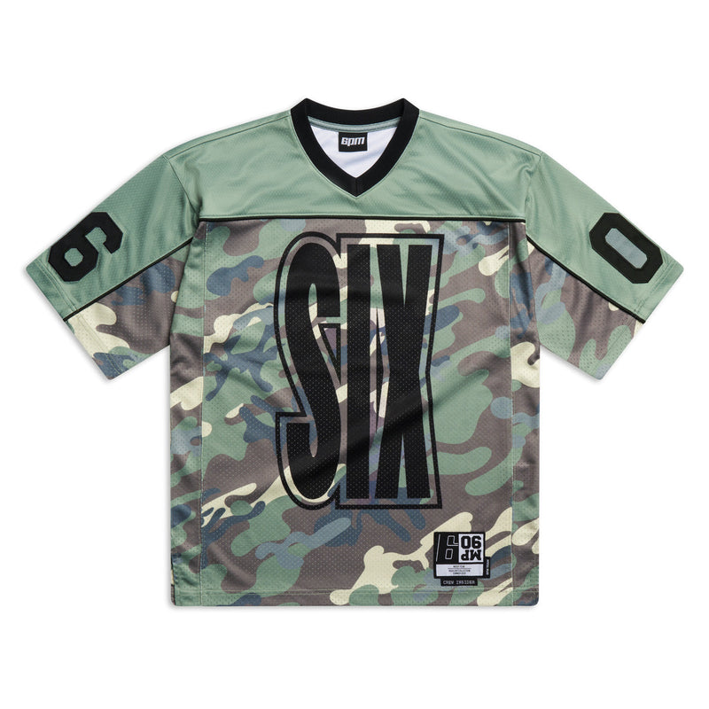 SIX MESH JERSEY PASTEL OLIVE
