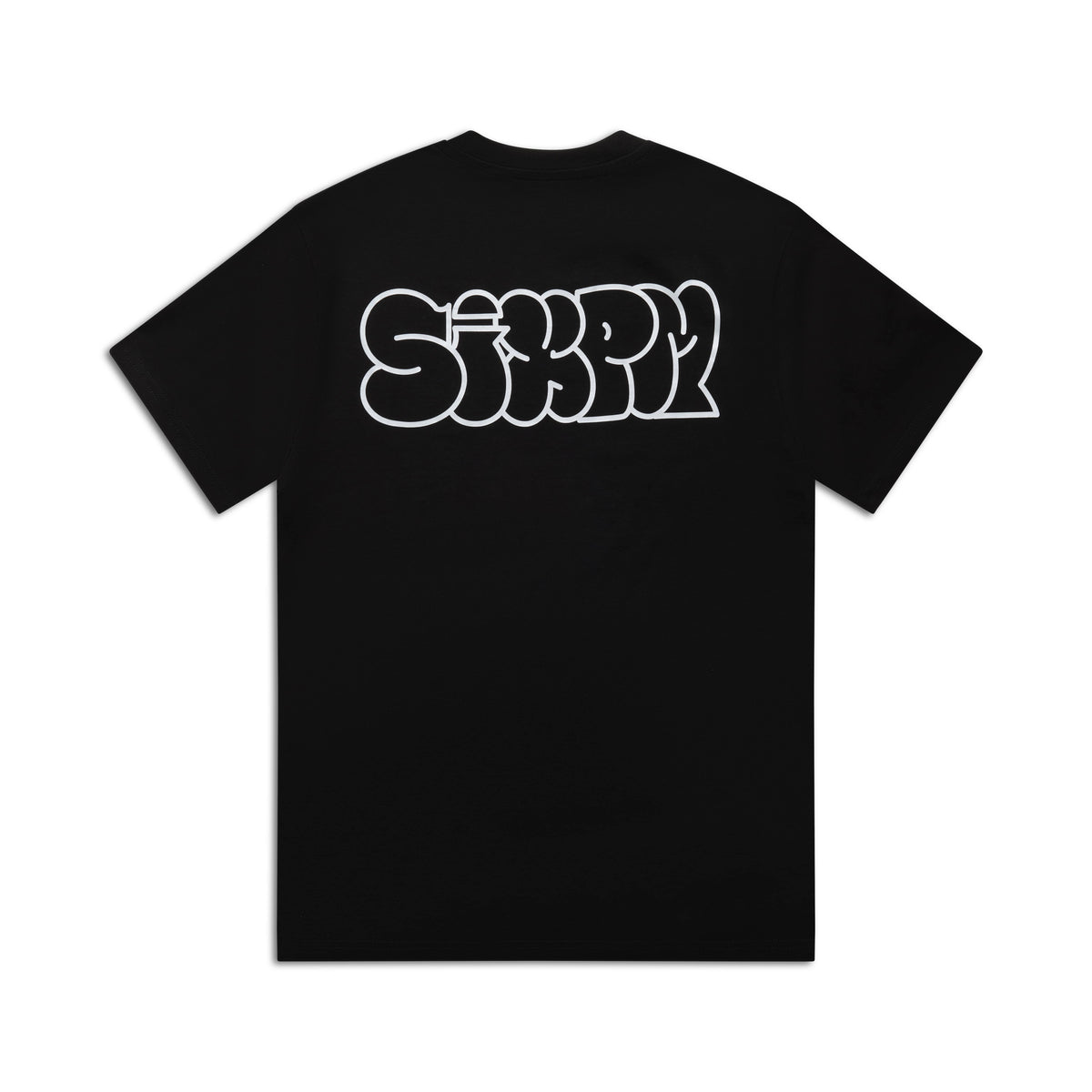 REFLECTIVE LOGO TEE BLACK