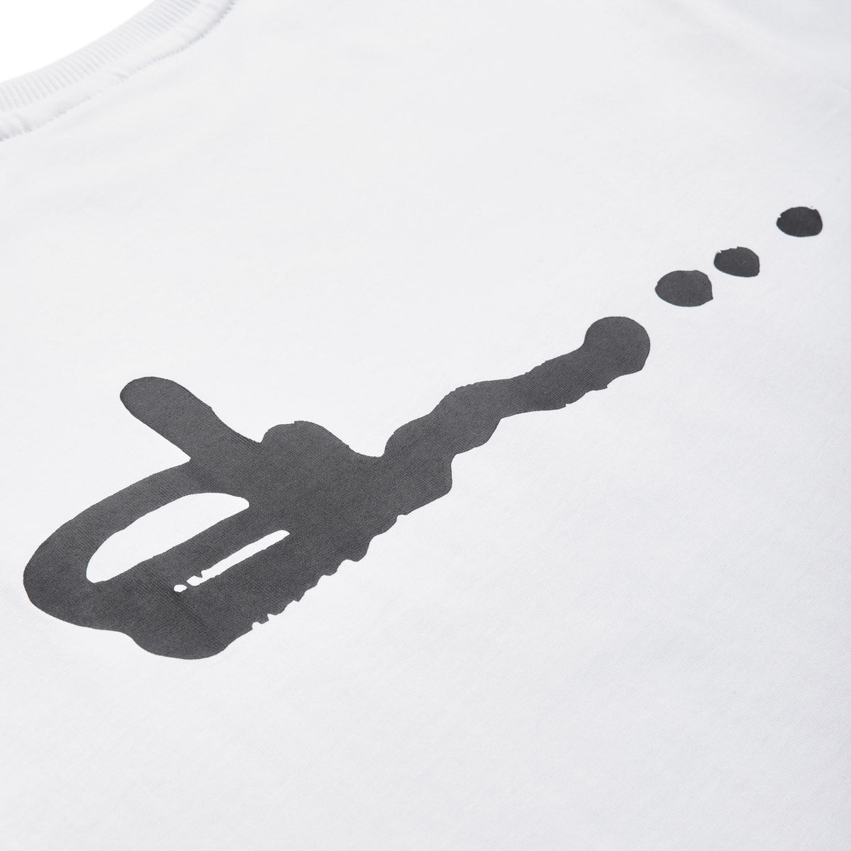 SLAWN SIGNATURE TEE WHITE
