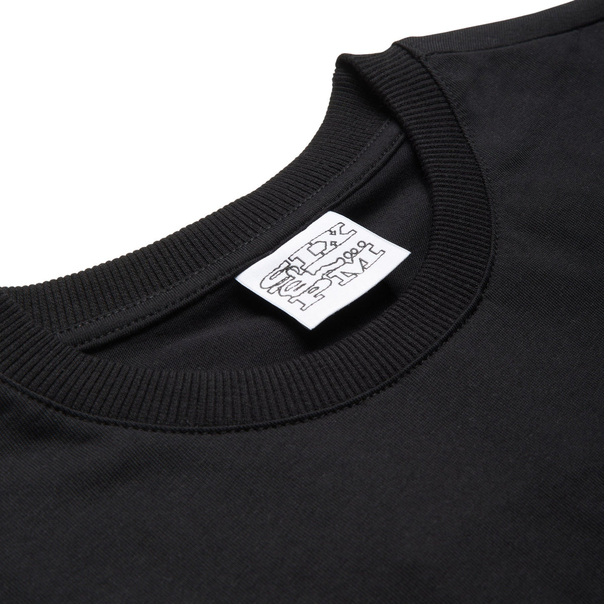SLAWN SIGNATURE TEE BLACK