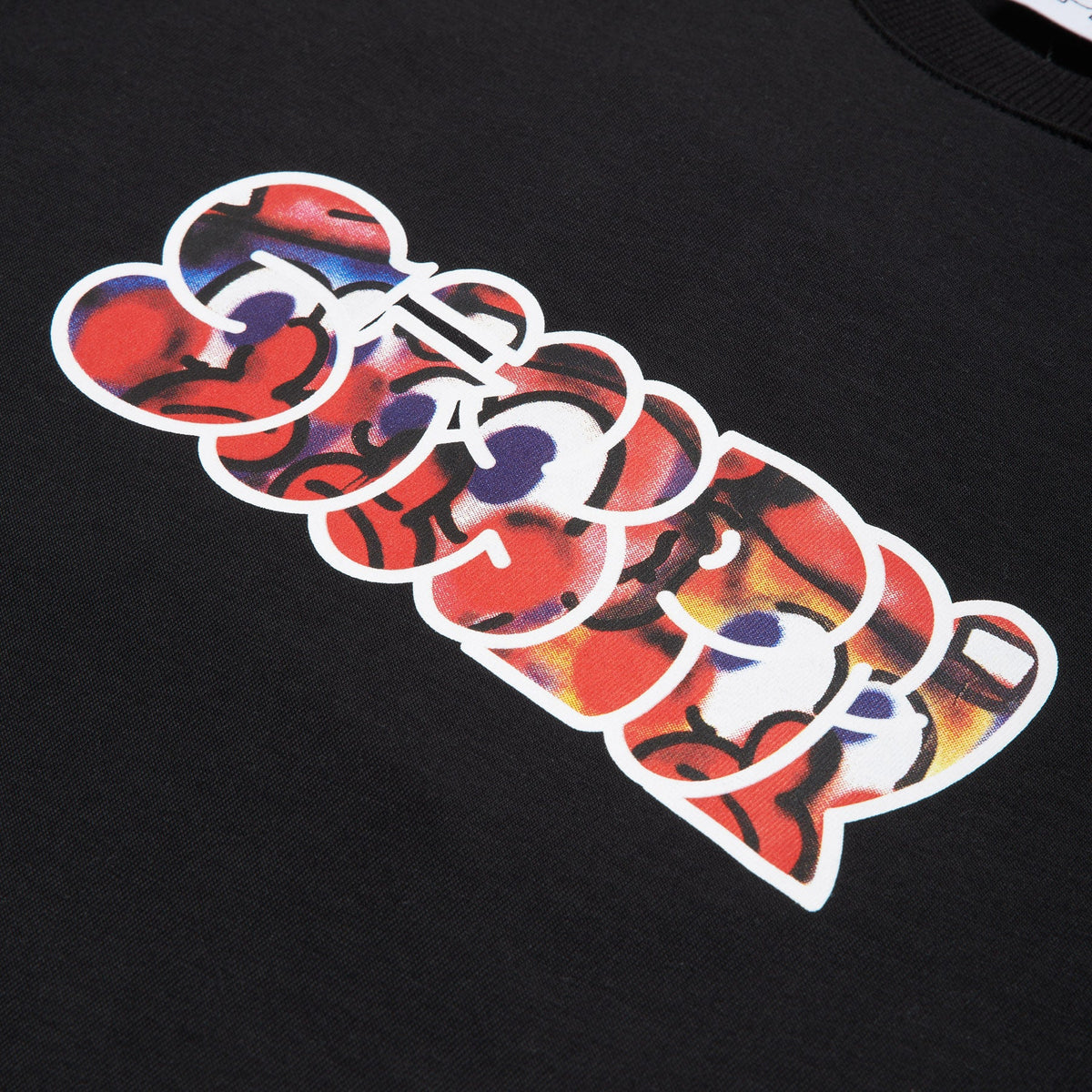 SLAWN SIGNATURE TEE BLACK