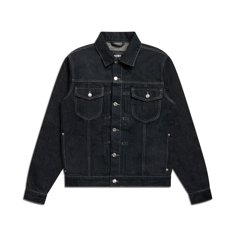 TYPE 6 DENIM JACKET BLACK RAW
