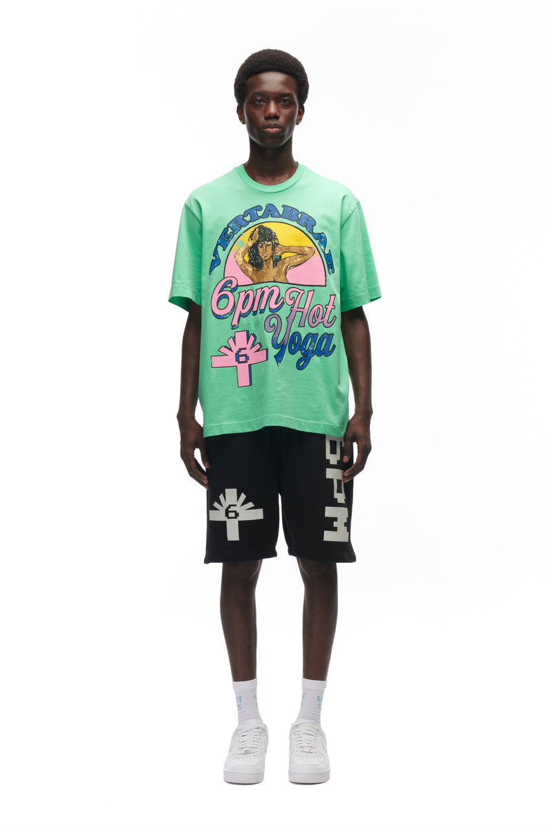 HOT YOGA T-SHIRT GREEN