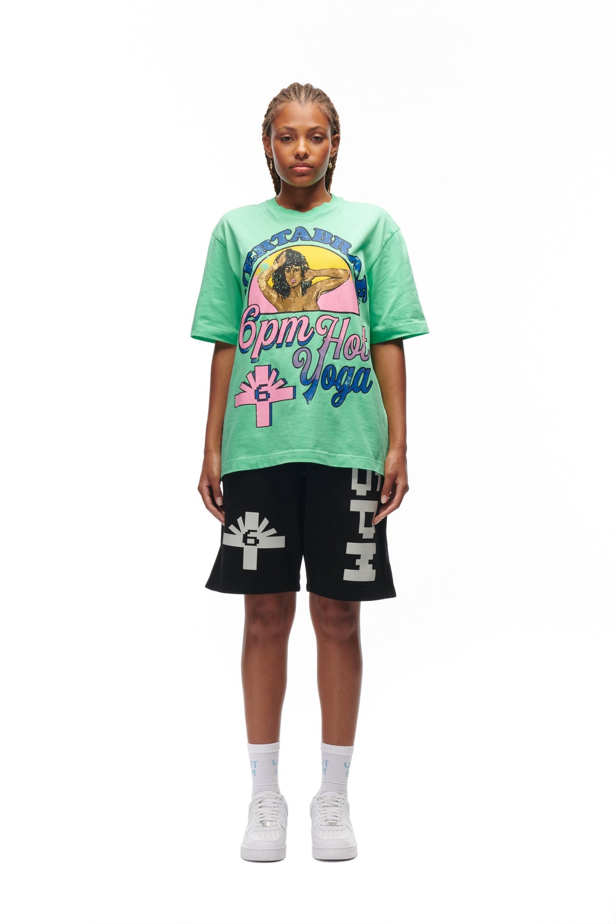 HOT YOGA T-SHIRT GREEN