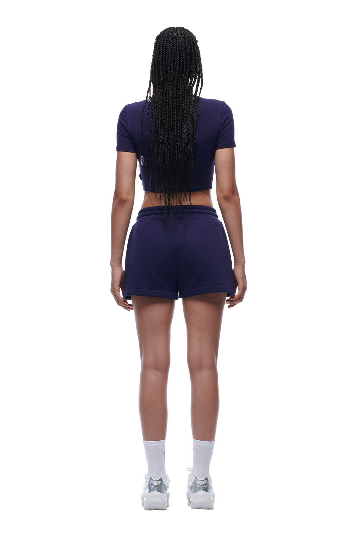 WMNS CROPPED T-SHIRT ORBIT BLUE
