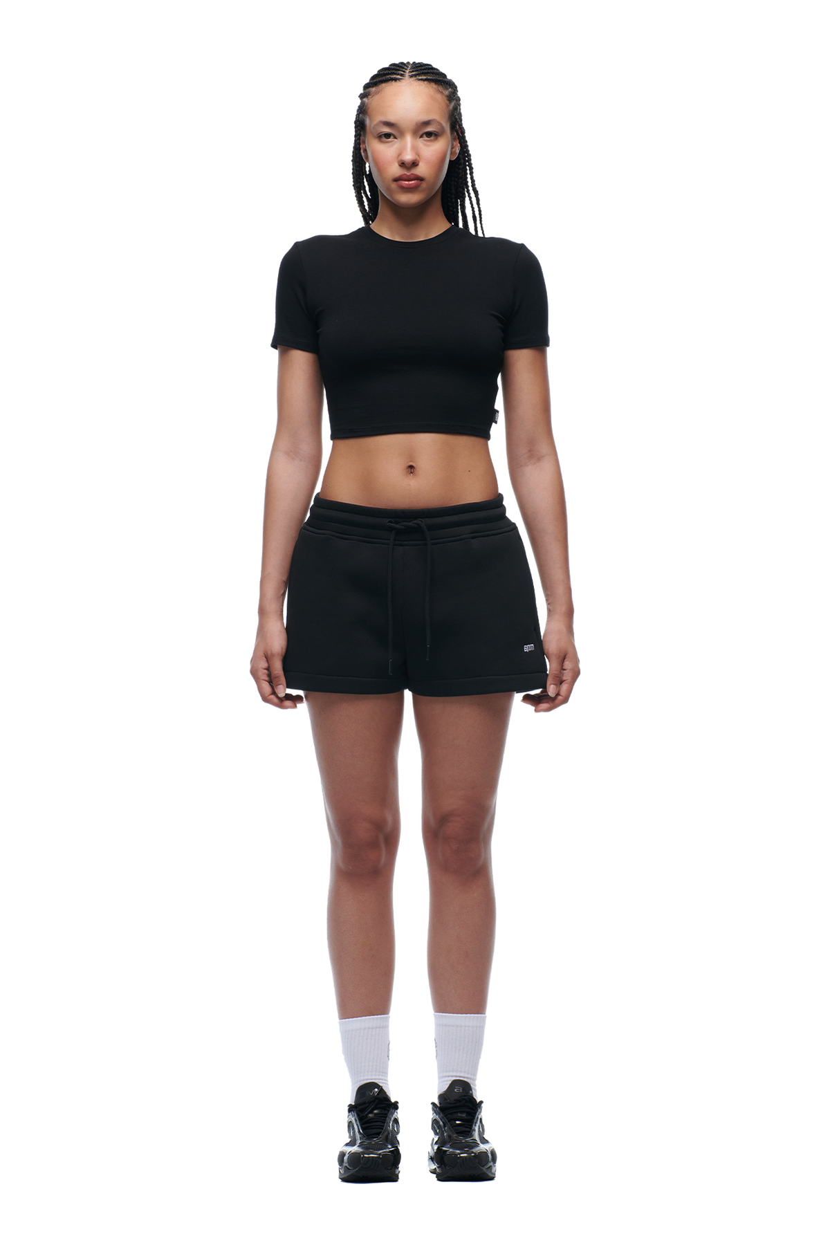 WMNS CROPPED T-SHIRT BLACK