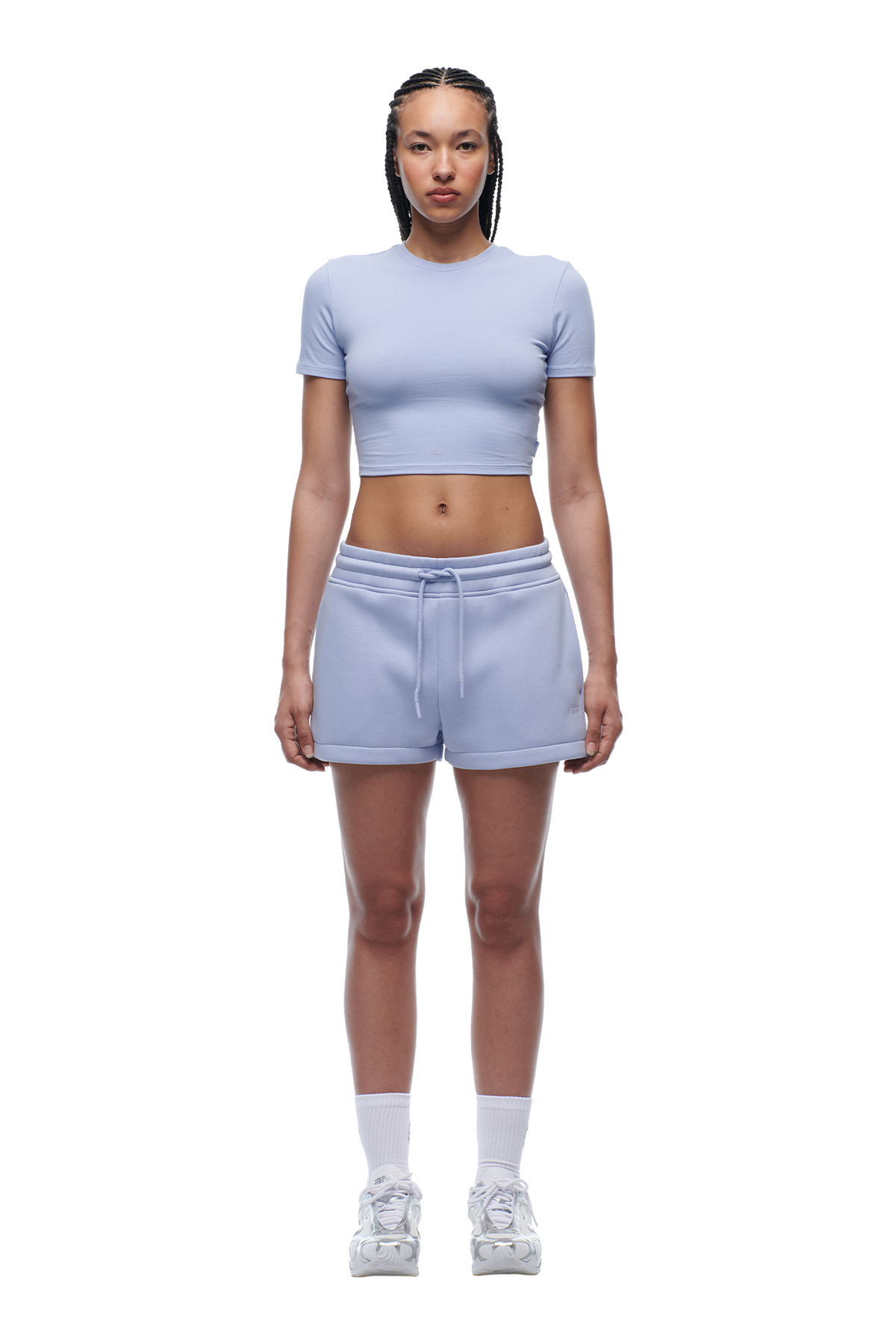 WMNS CROPPED T-SHIRT SOFT VIOLET