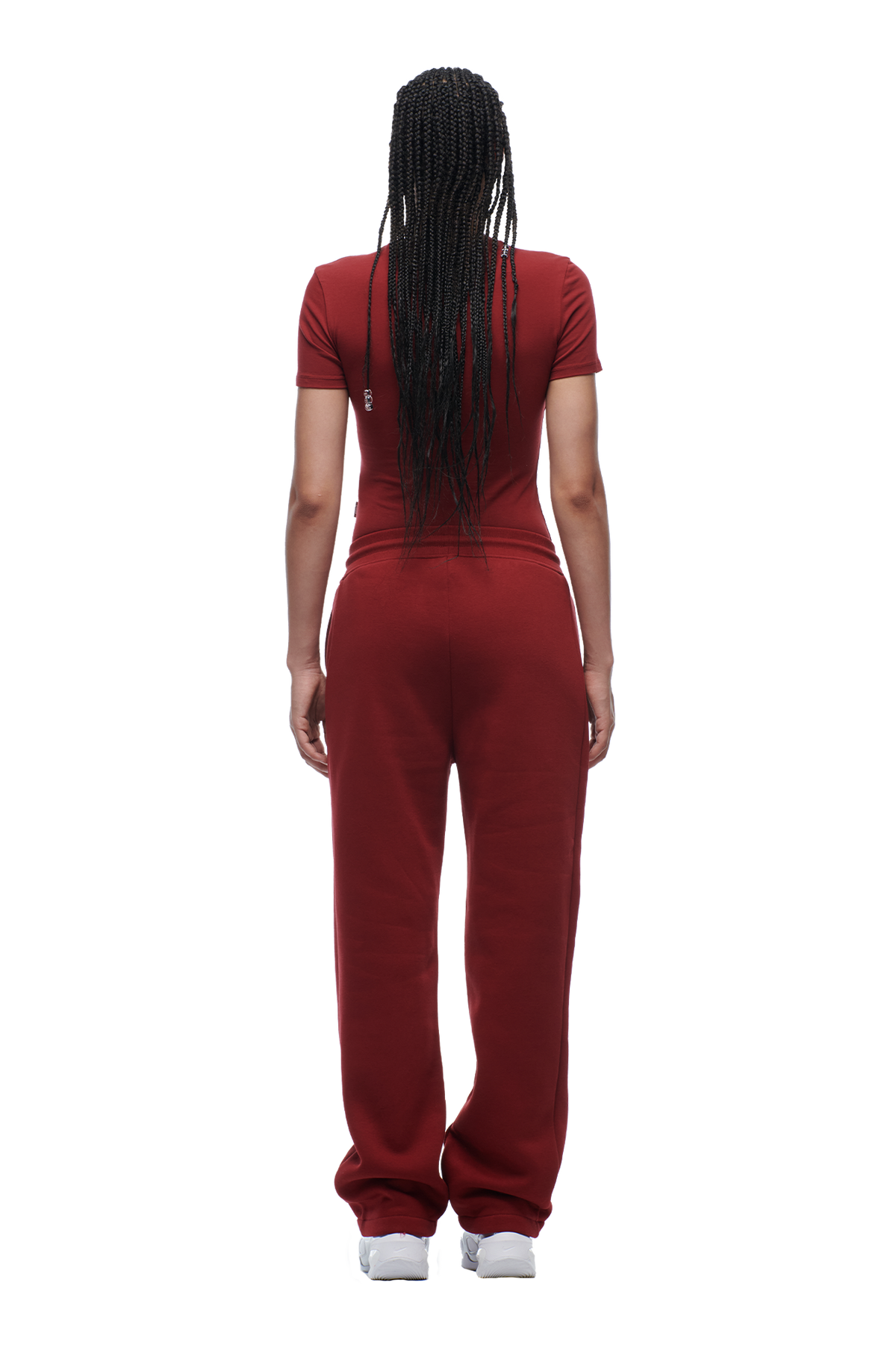 WMNS T-SHIRT WINE RED