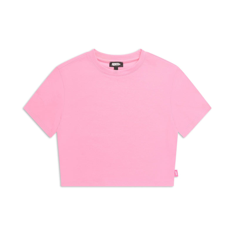 WMNS CROPPED T-SHIRT BUBBLEGLOW