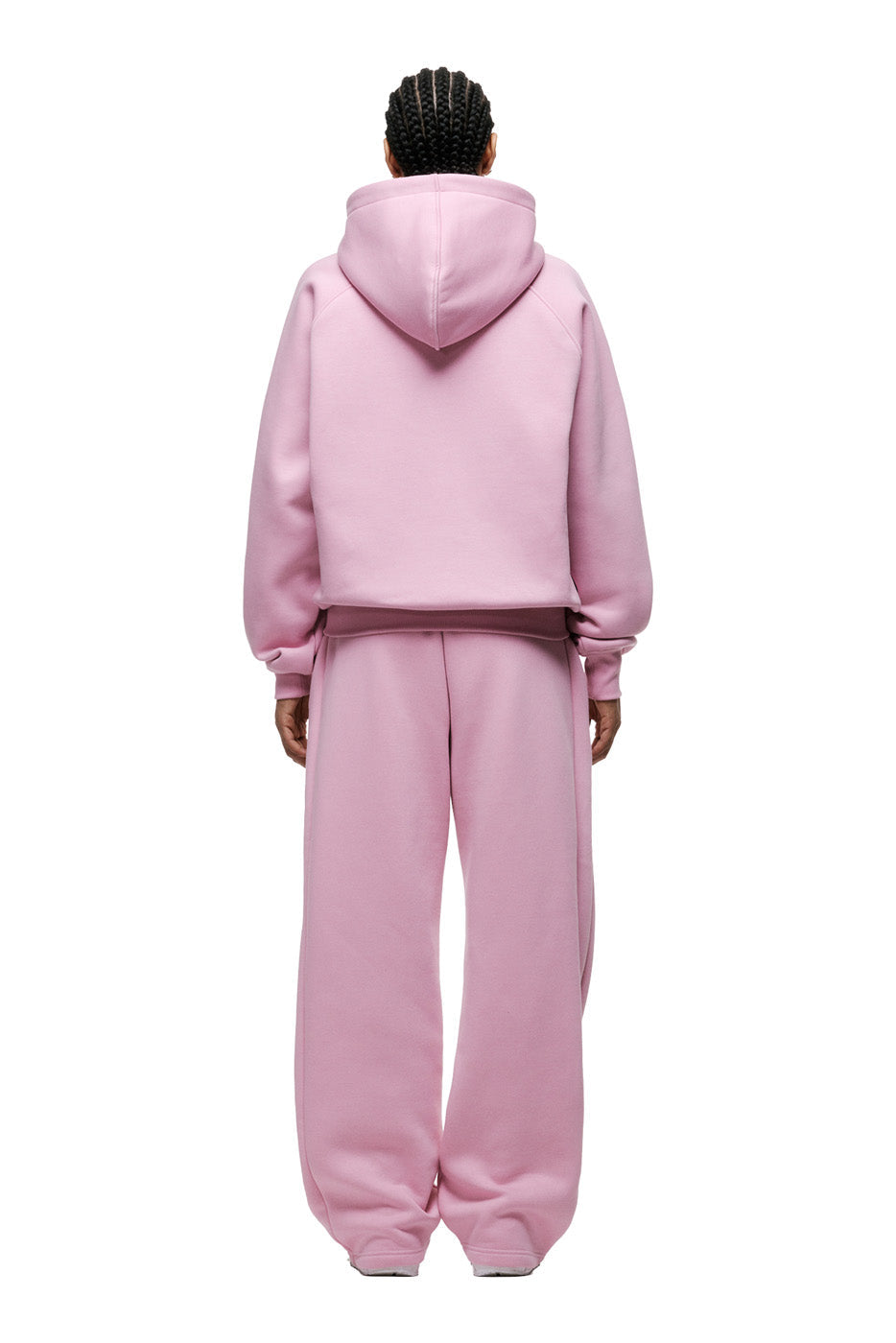 ZIP HOODIE BABY PINK