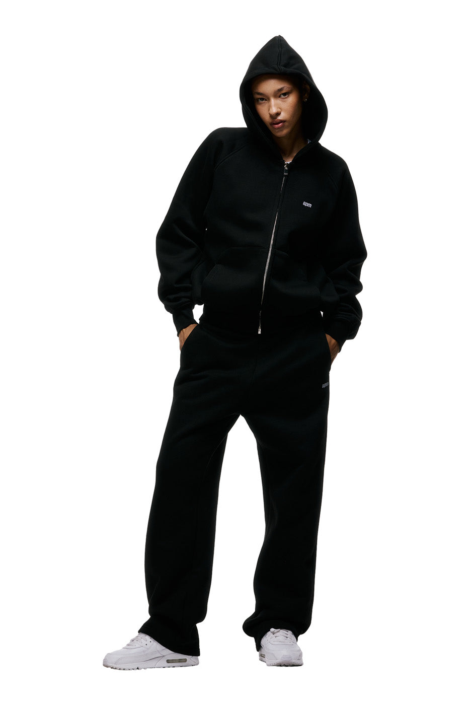 ZIP HOODIE BLACK