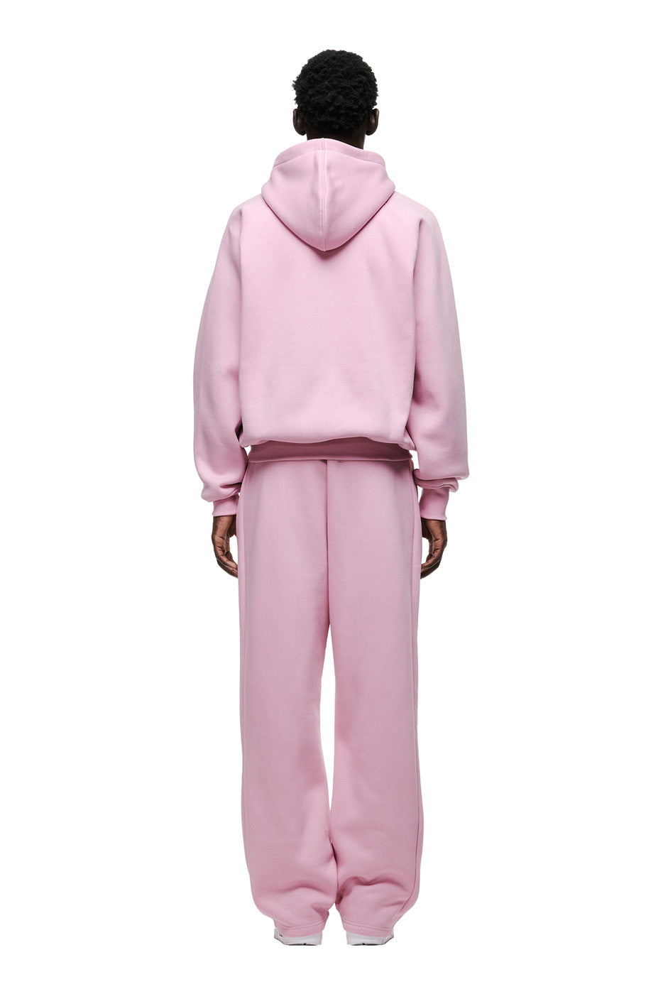 ZIP HOODIE BABY PINK