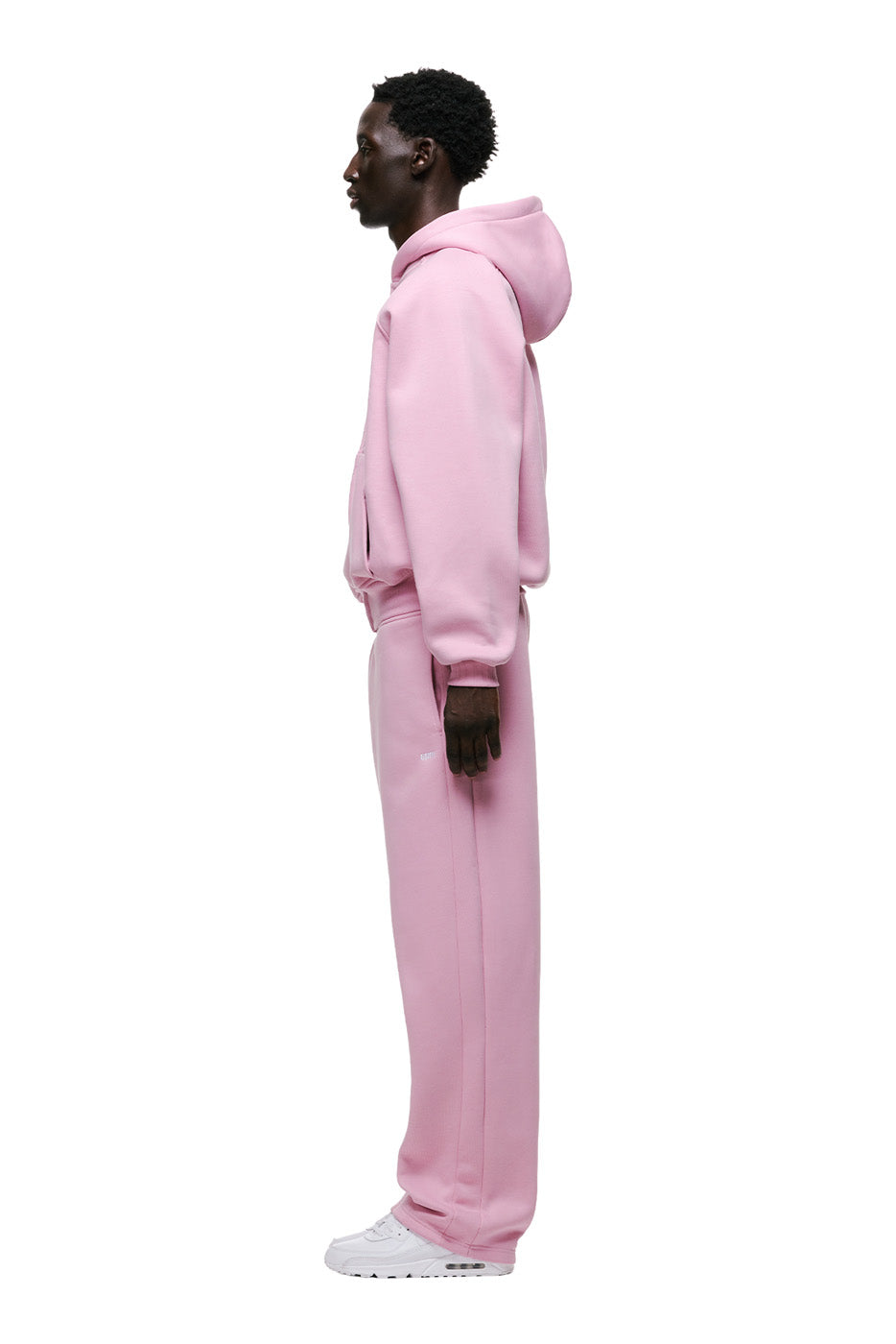 ZIP HOODIE BABY PINK