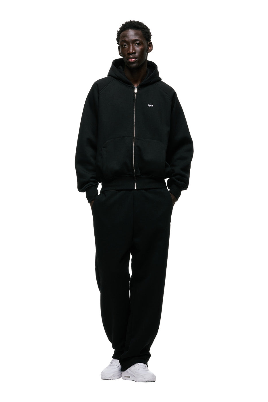 ZIP HOODIE BLACK