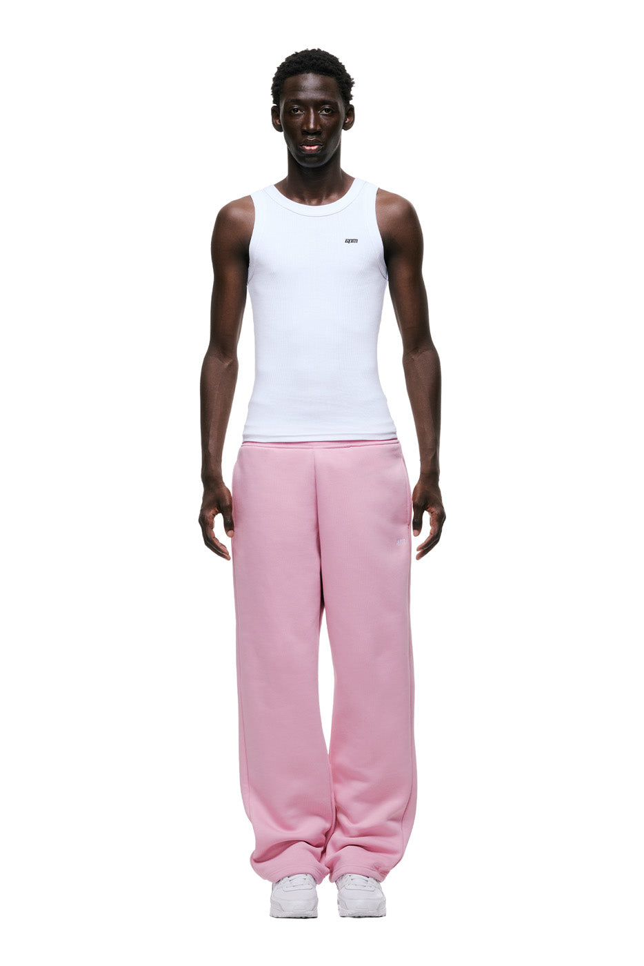 OPEN LEG JOGGER BABY PINK