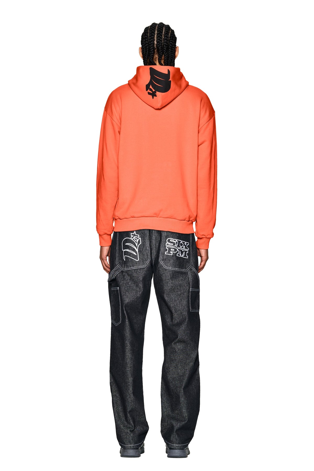 F&F ZIP HOODIE ORANGE