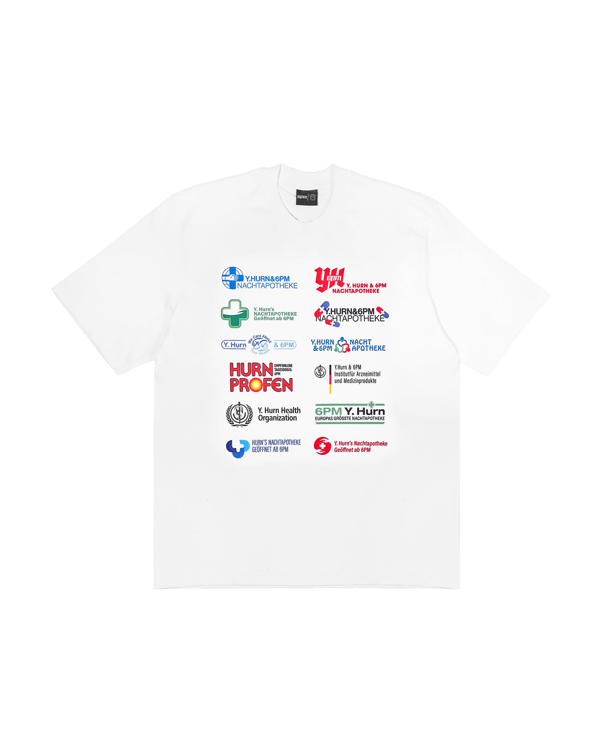 MULTI LOGO T-SHIRT WHITE