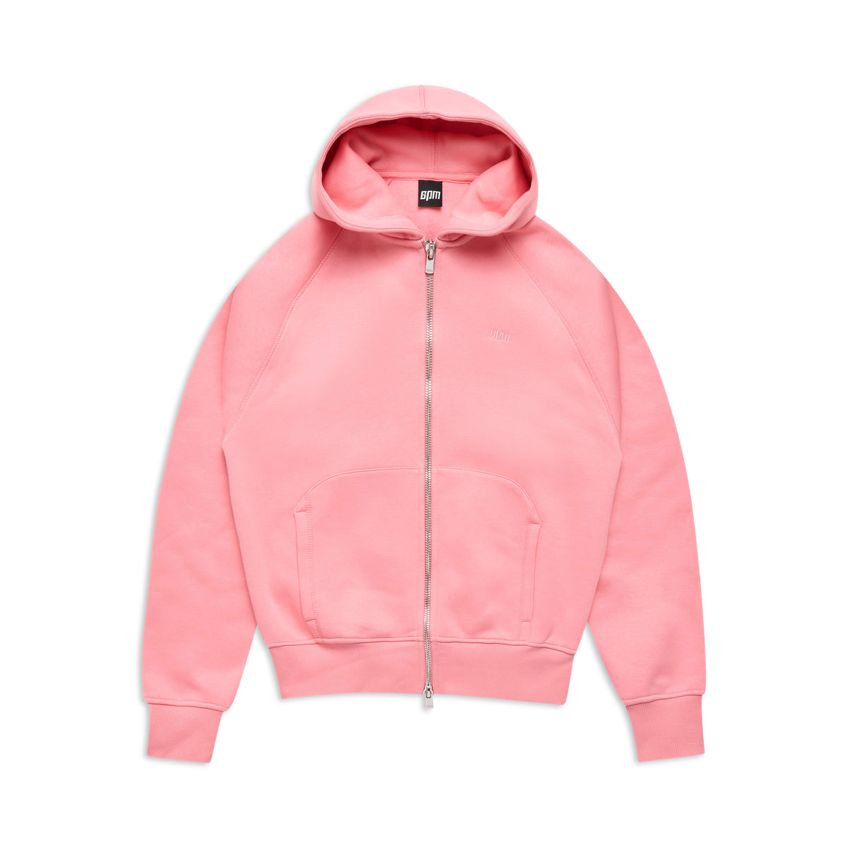 COVERLOCK ZIP HOODIE FLAMINGO PINK