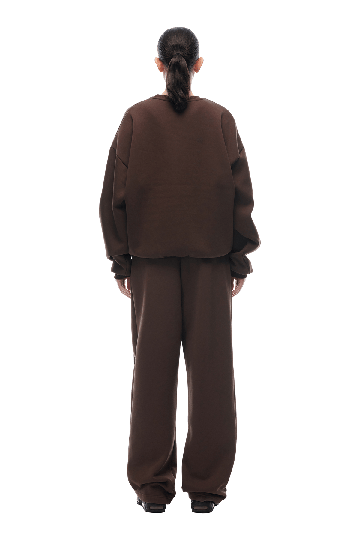 CREWNECK CHOCOLATE BROWN