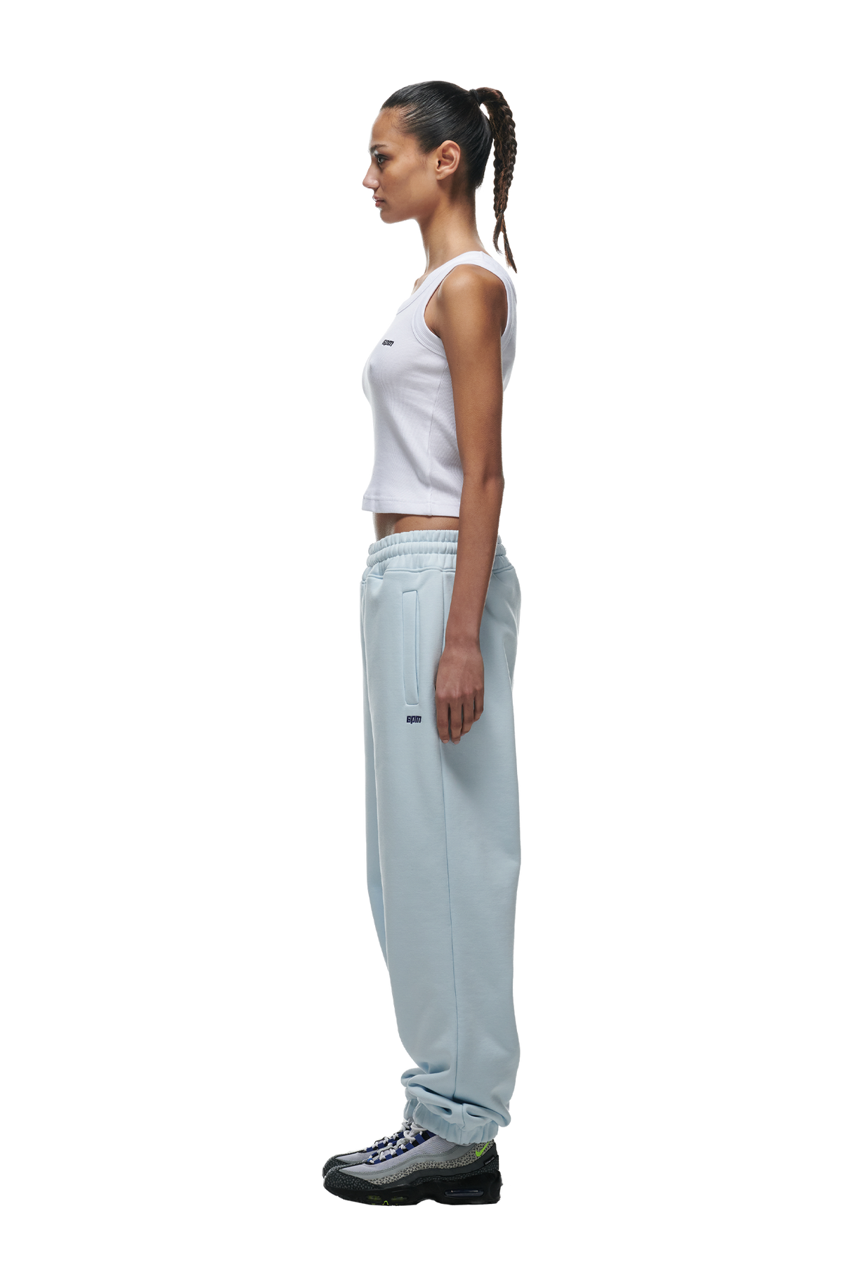 CUFF JOGGER ICE BLUE