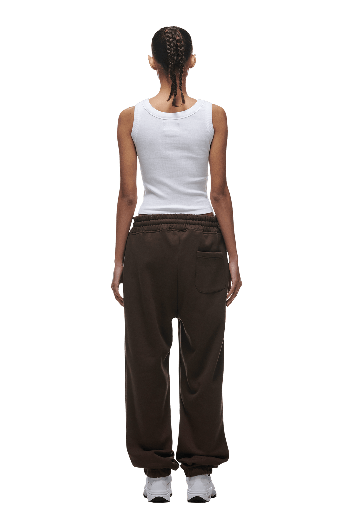 CUFF JOGGER CHOCOLATE BROWN