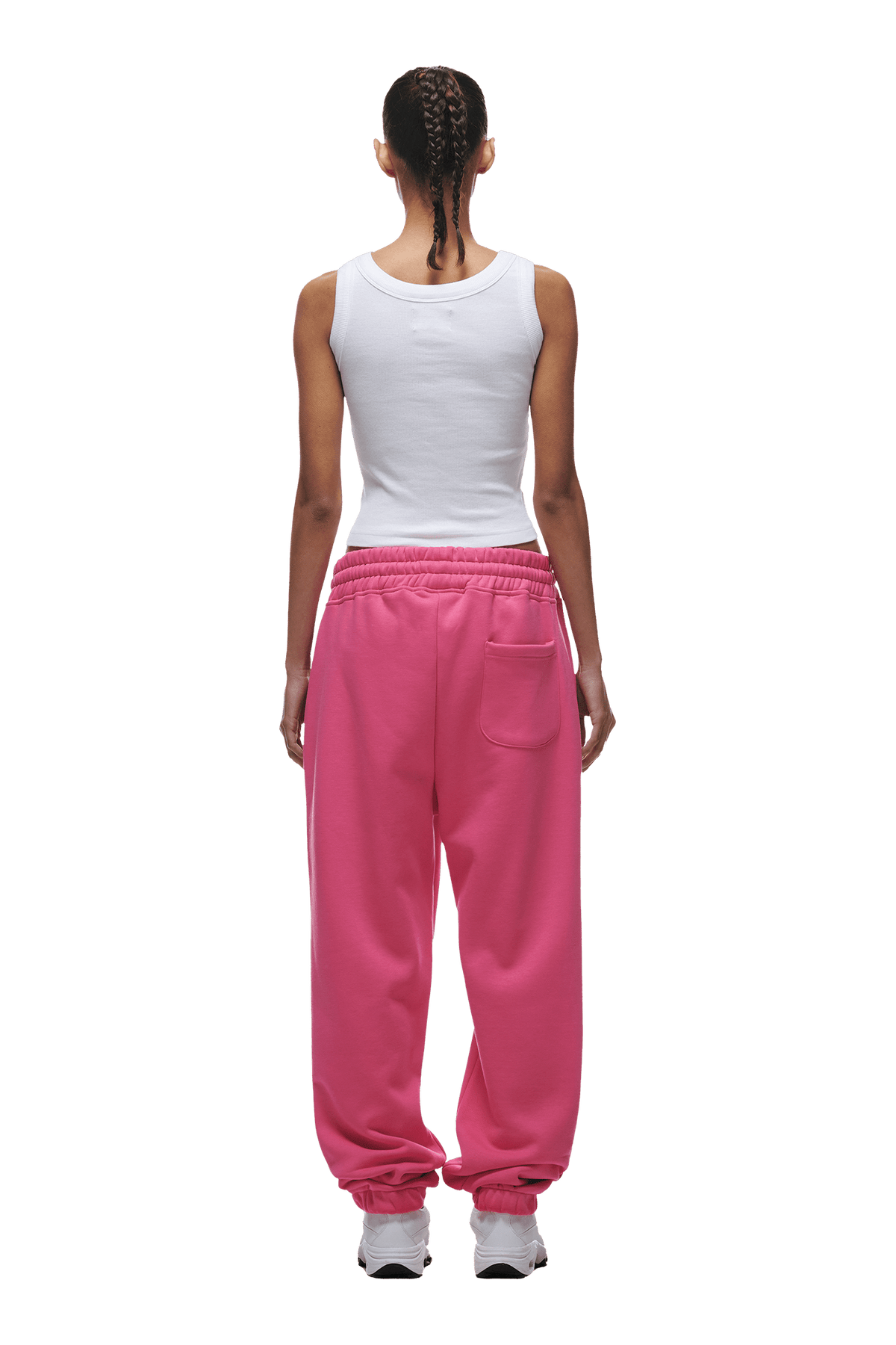 CUFF JOGGER HOT PINK