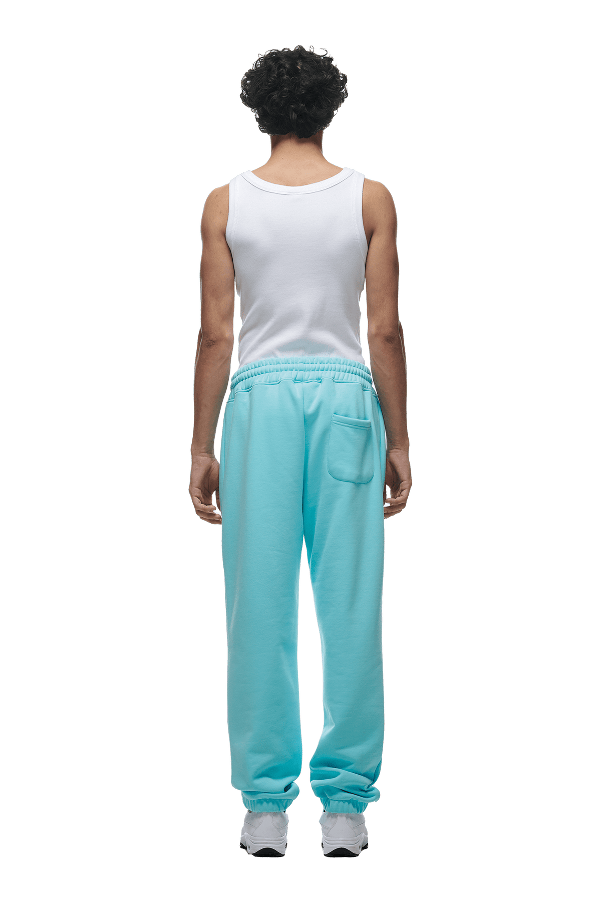 CUFF JOGGER TURQUOISE