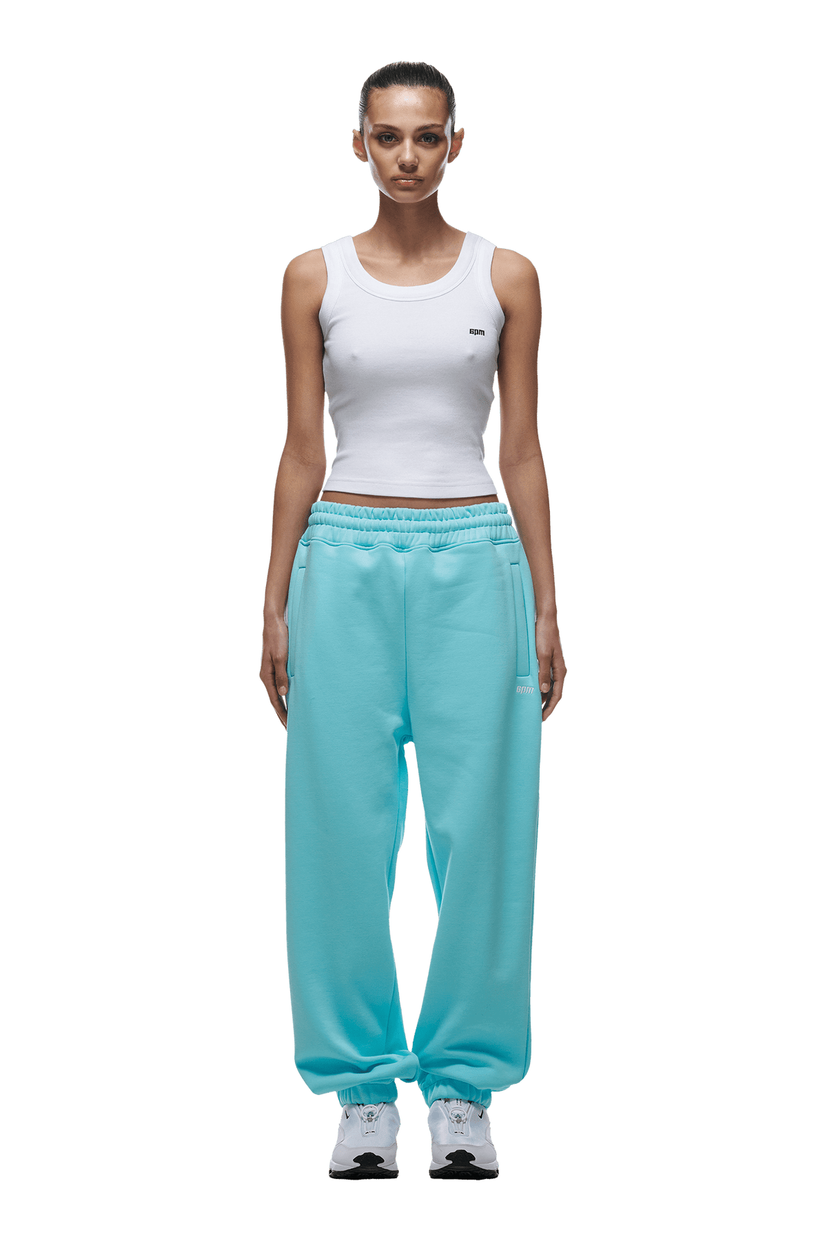 CUFF JOGGER TURQUOISE