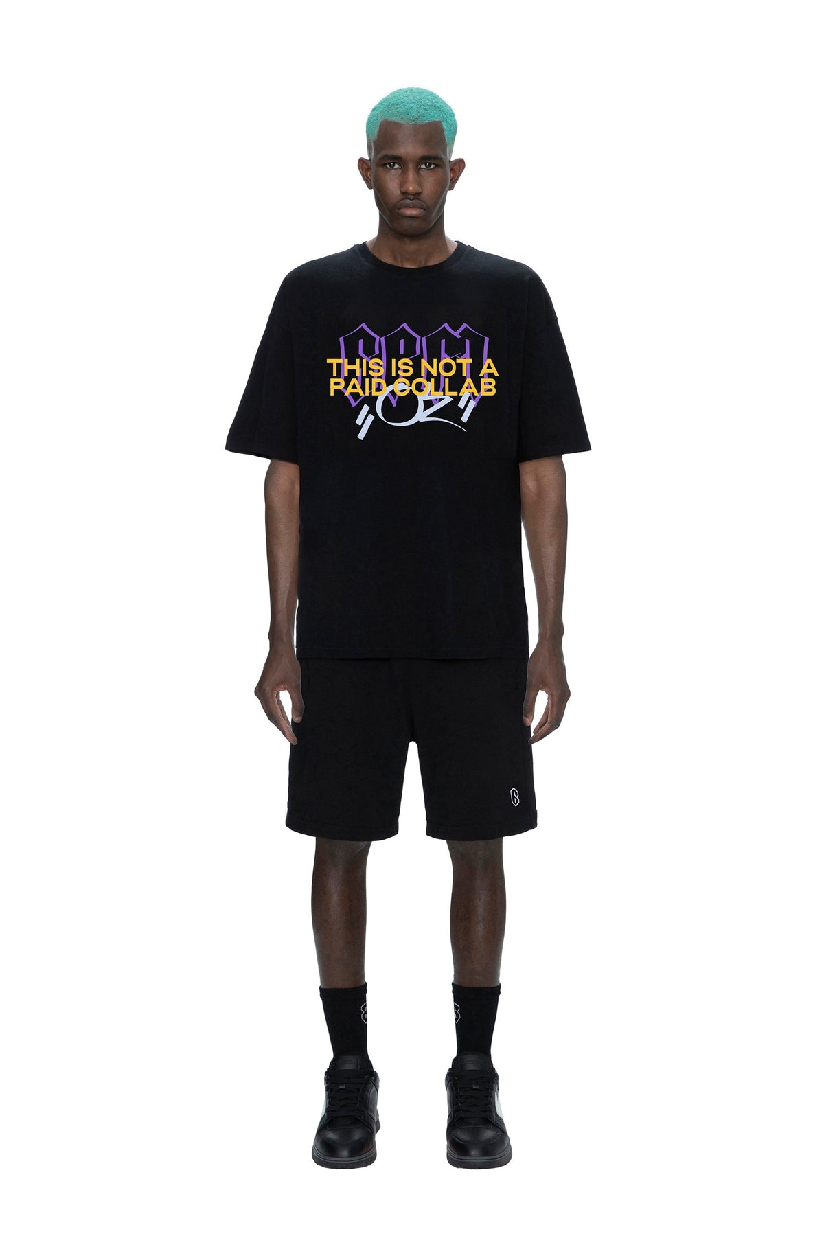PAID COLLAB T-SHIRT BLACK