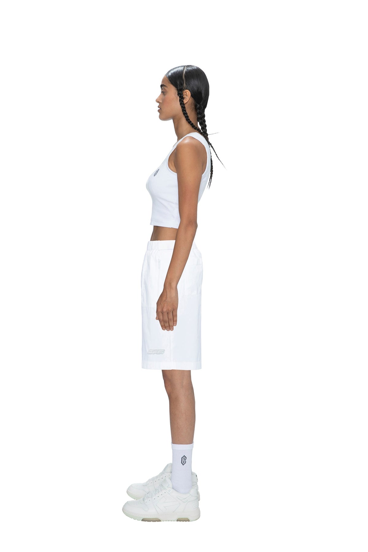 TECH SHORTS WHITE