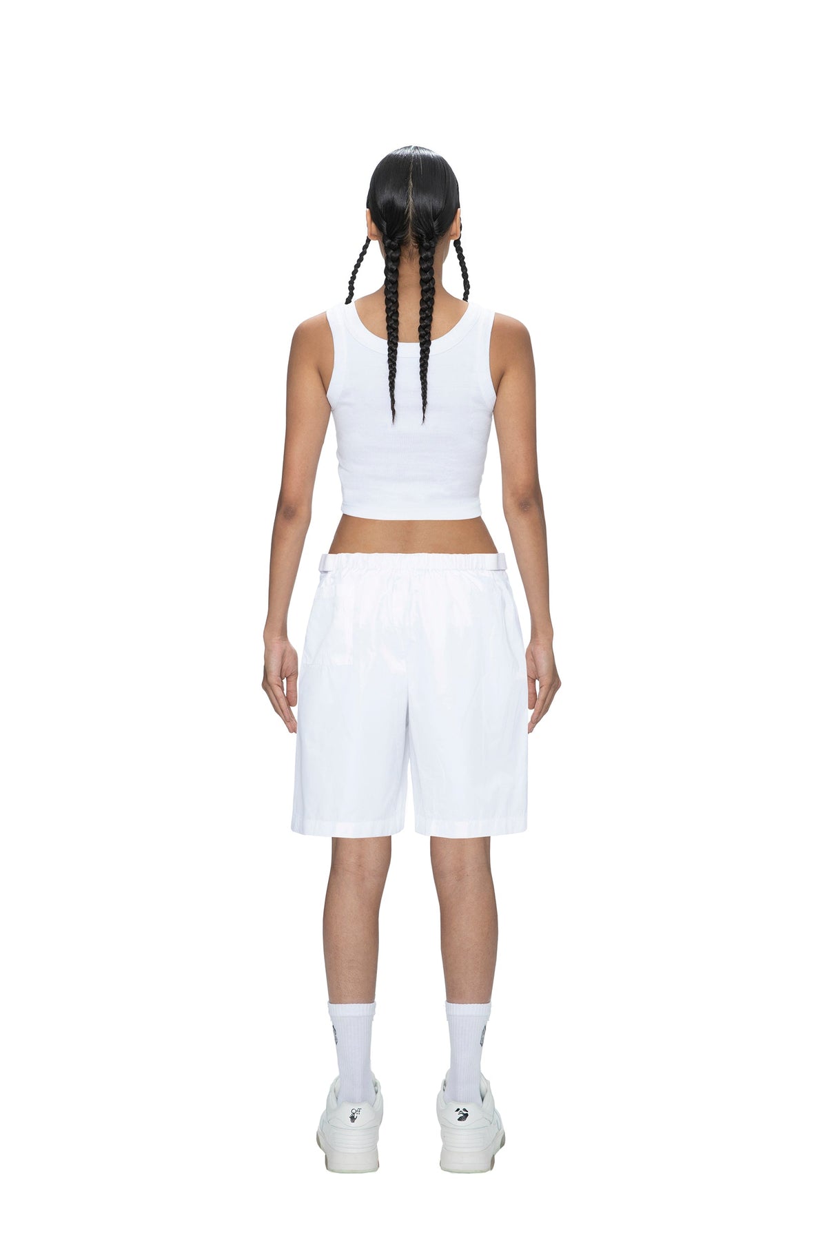 TECH SHORTS WHITE