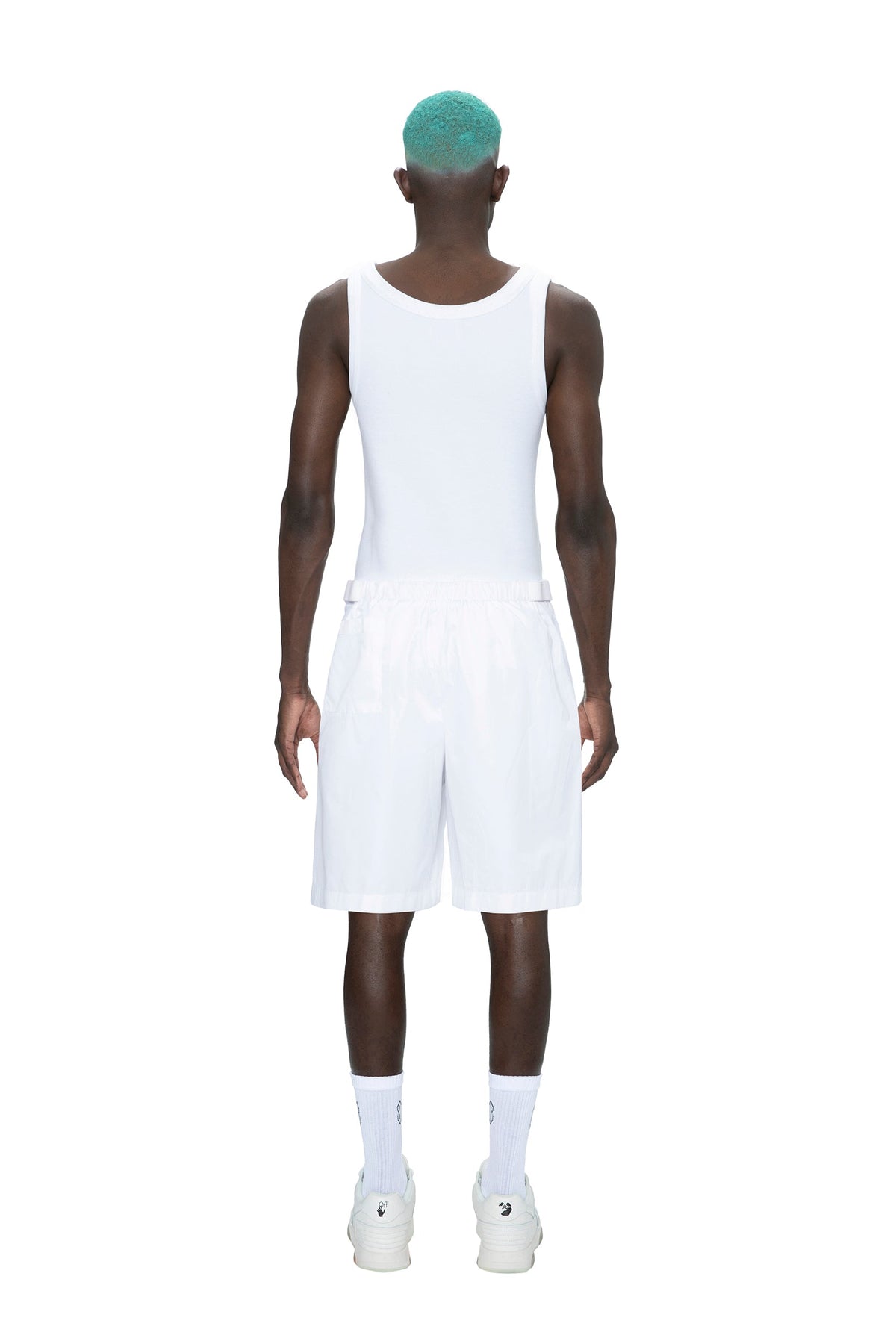 TECH SHORTS WHITE