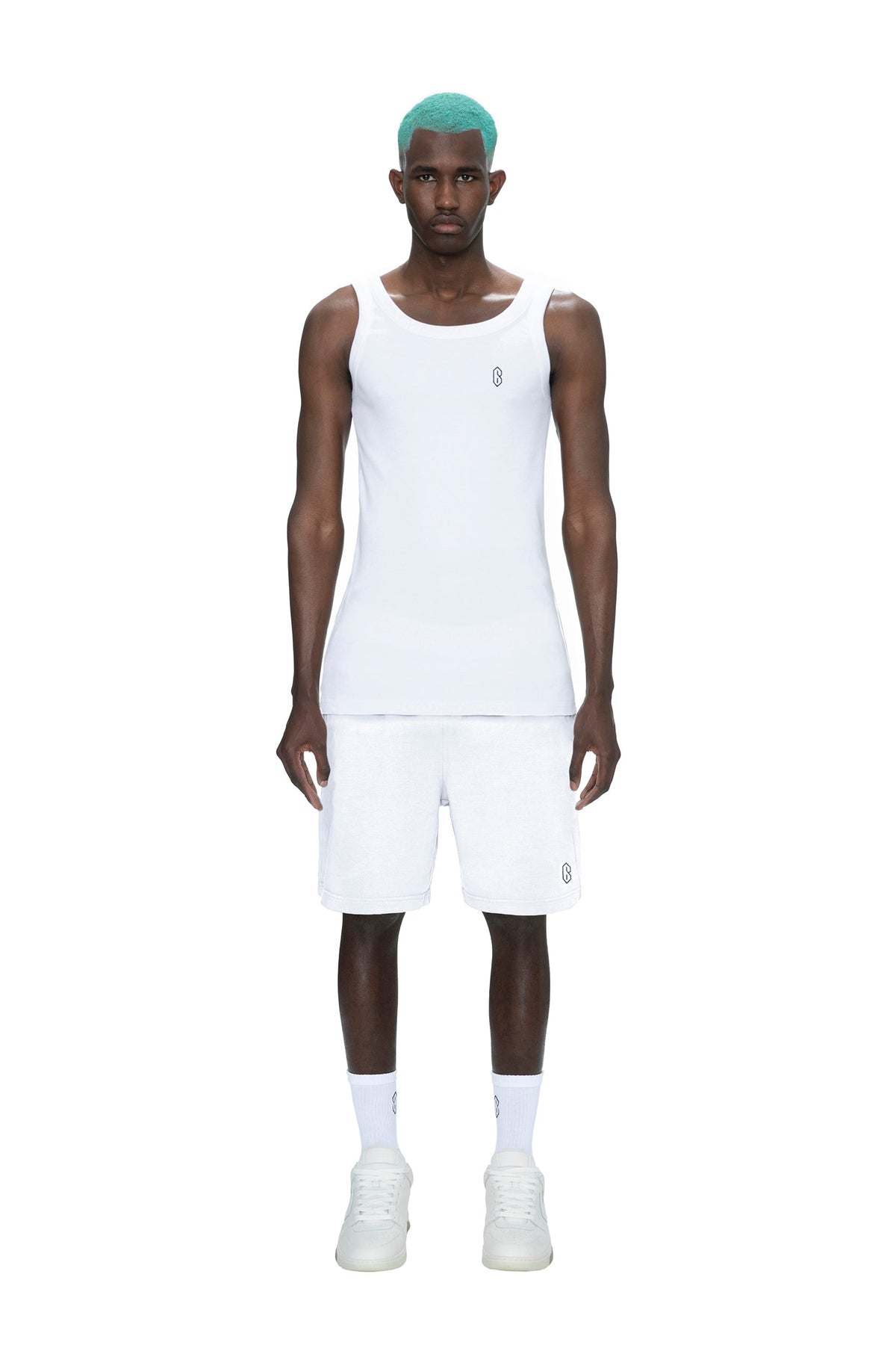SWEATSHORTS WHITE