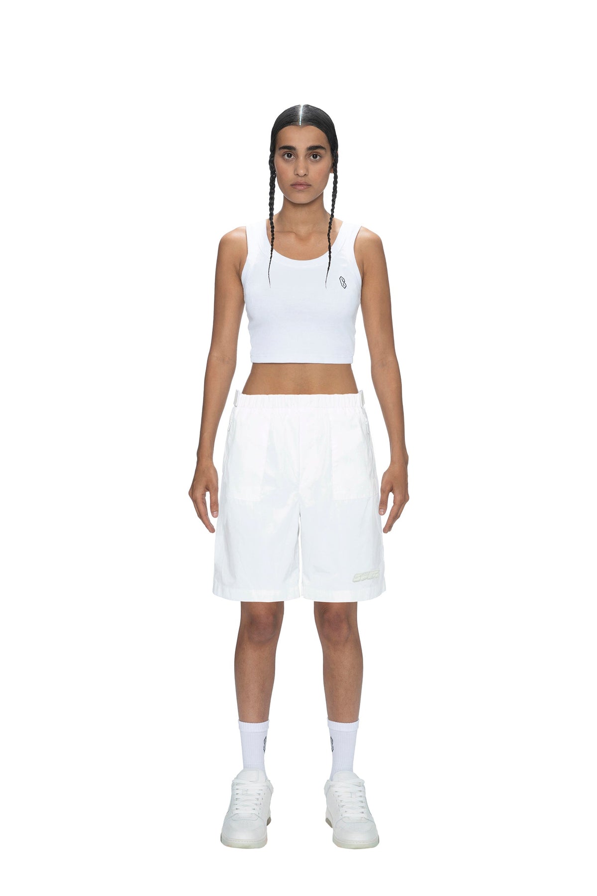 TECH SHORTS WHITE
