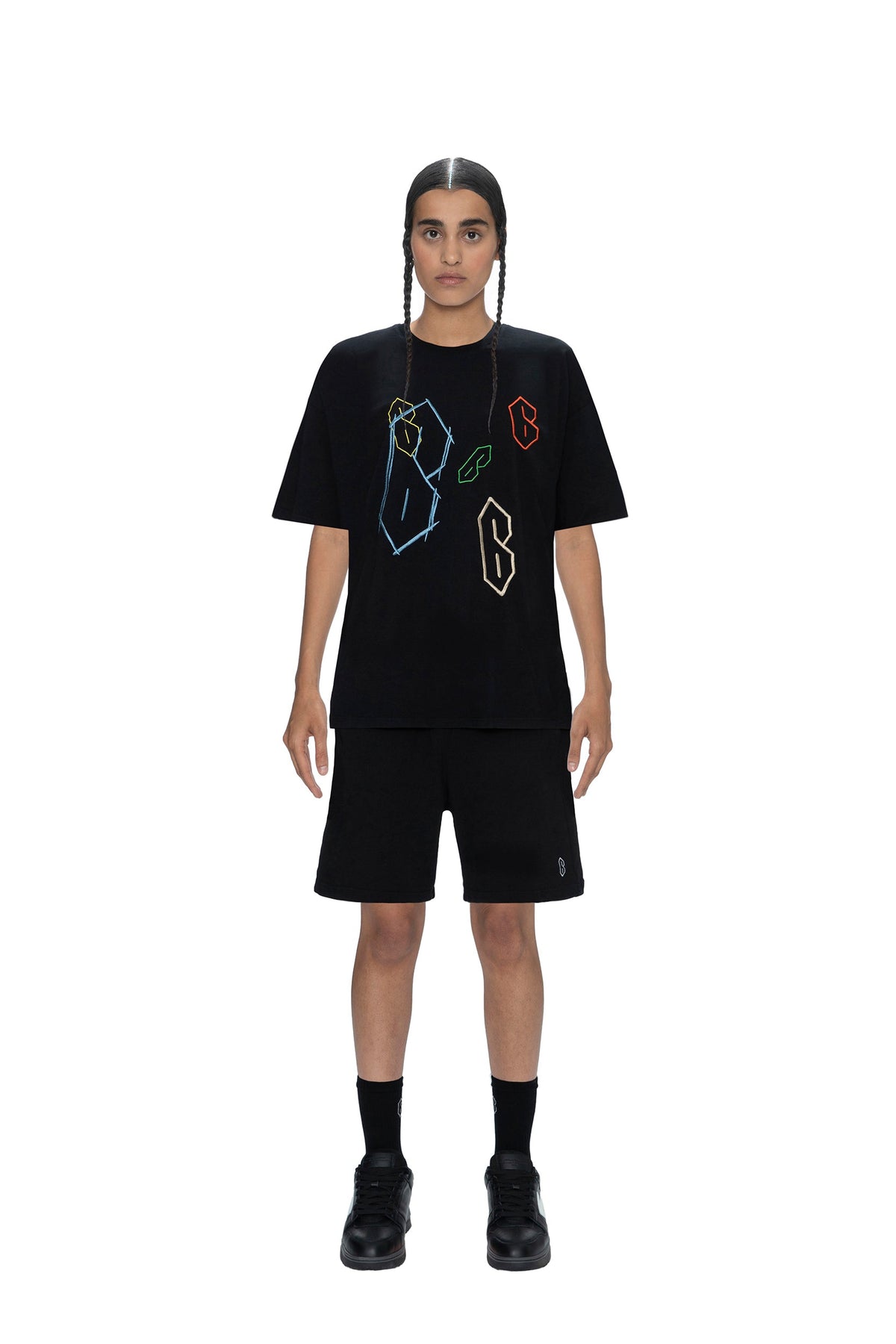 SUPER 6 T-SHIRT BLACK