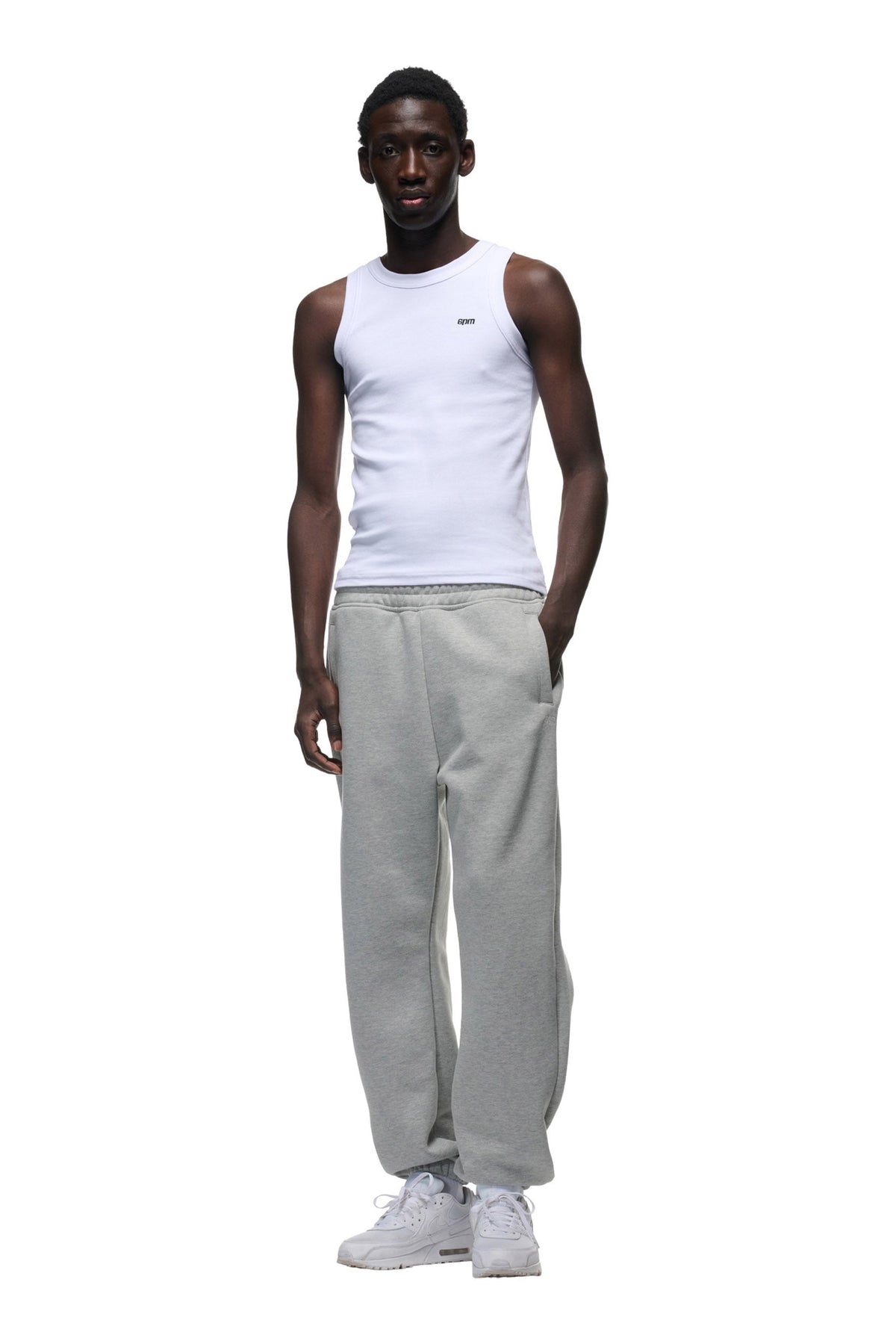 CUFF JOGGER GREY MELANGE