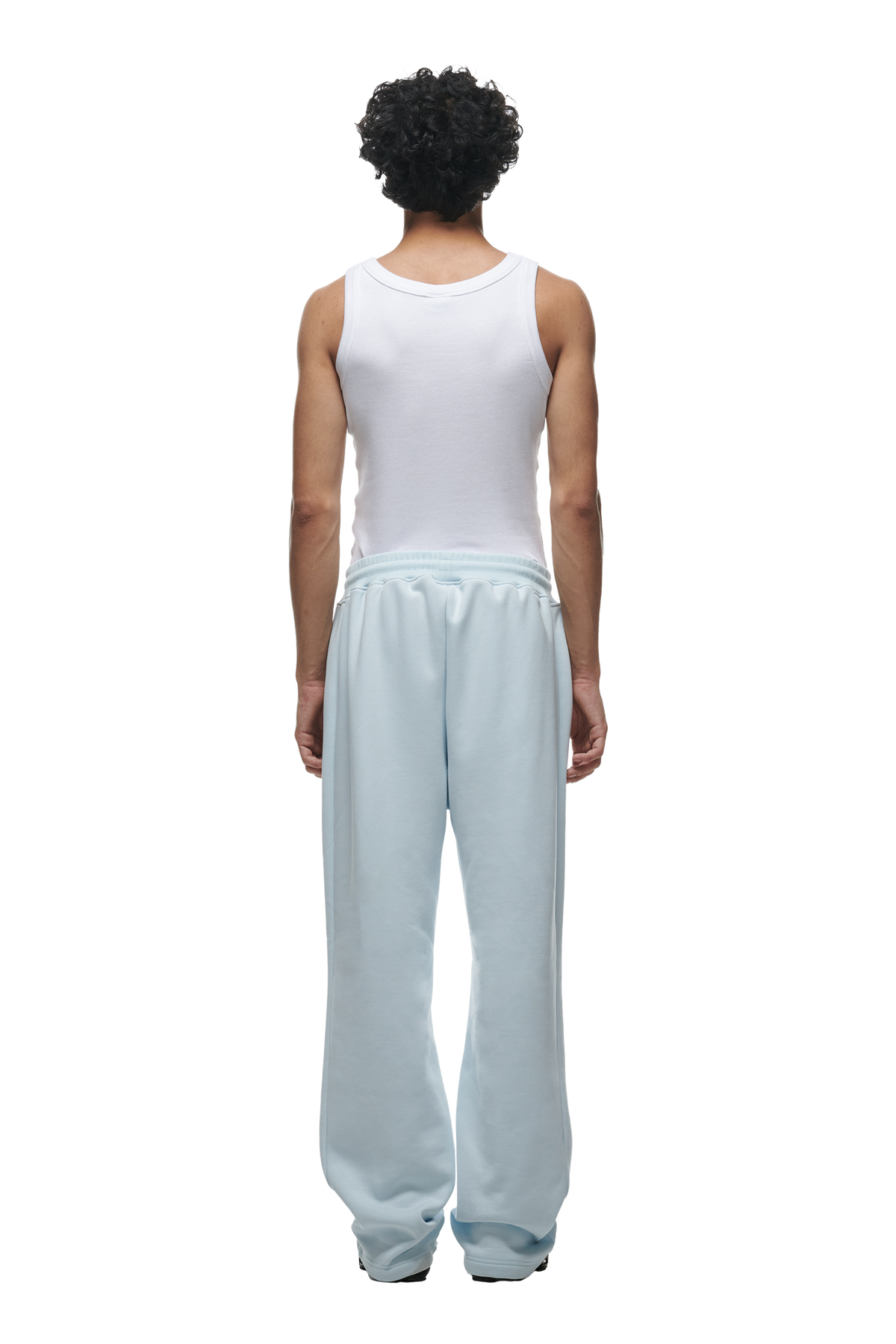 OPEN LEG JOGGER ICE BLUE