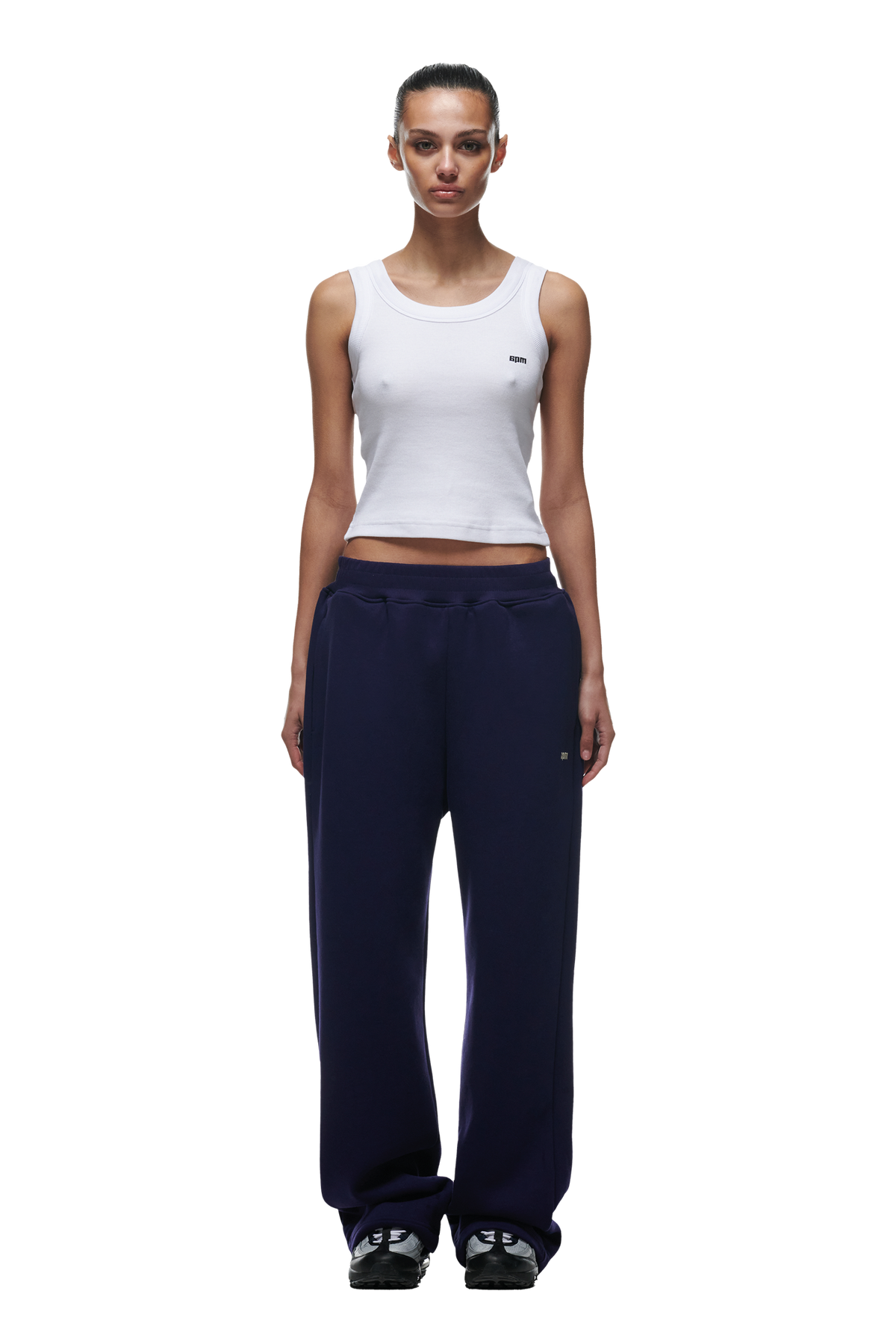 OPEN LEG JOGGER ORBIT BLUE