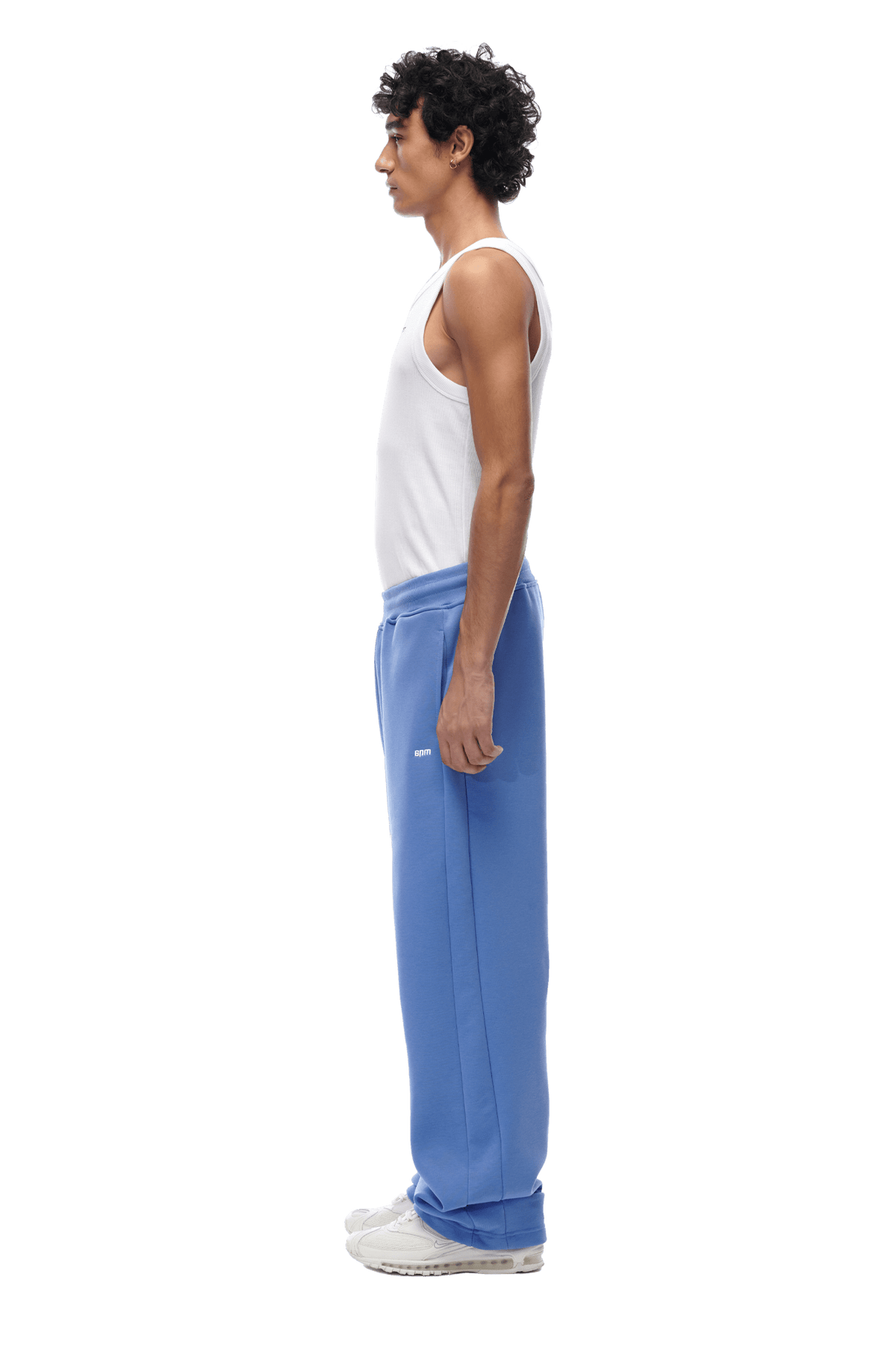 OPEN LEG JOGGER PERSIAN BLUE