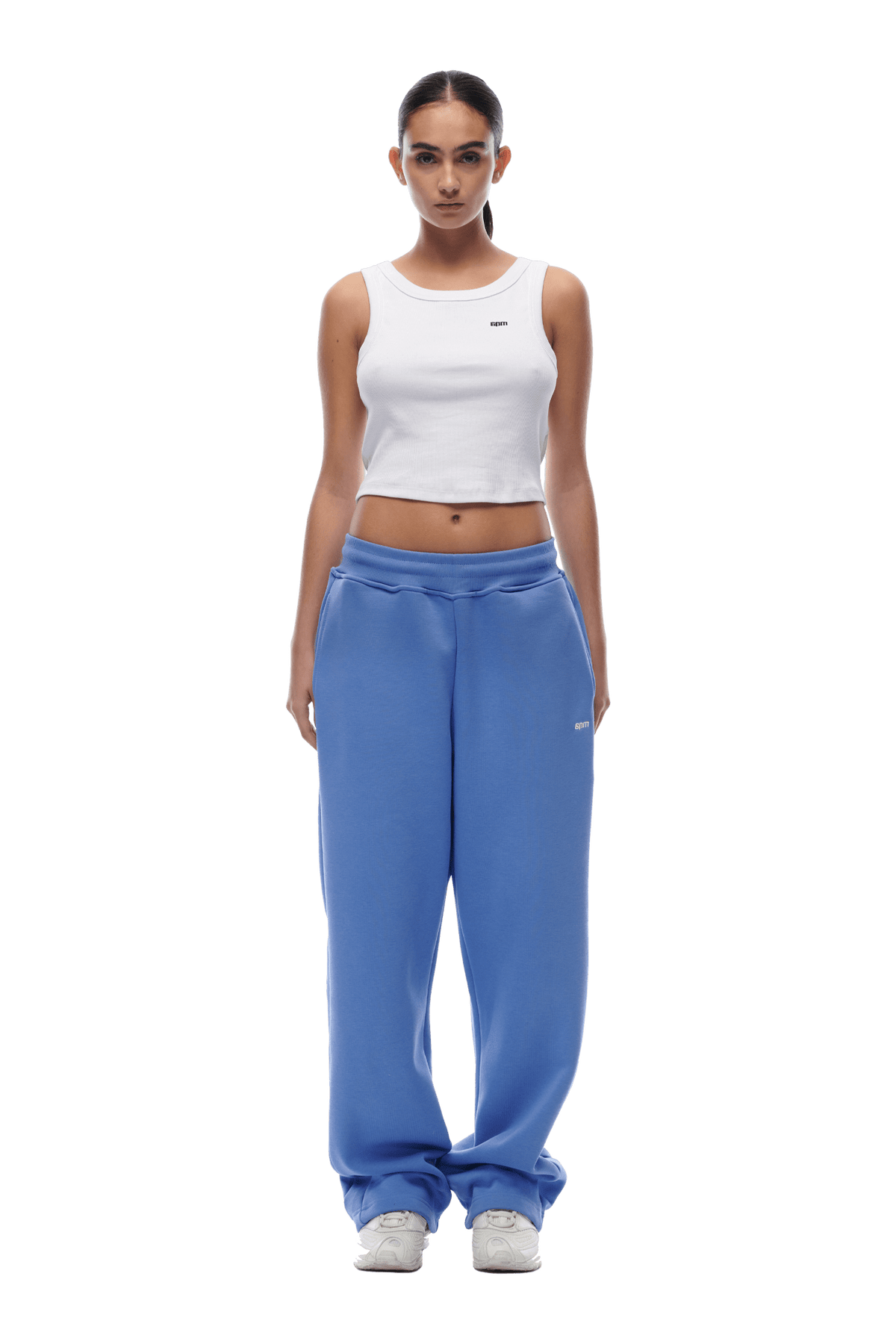 OPEN LEG JOGGER PERSIAN BLUE
