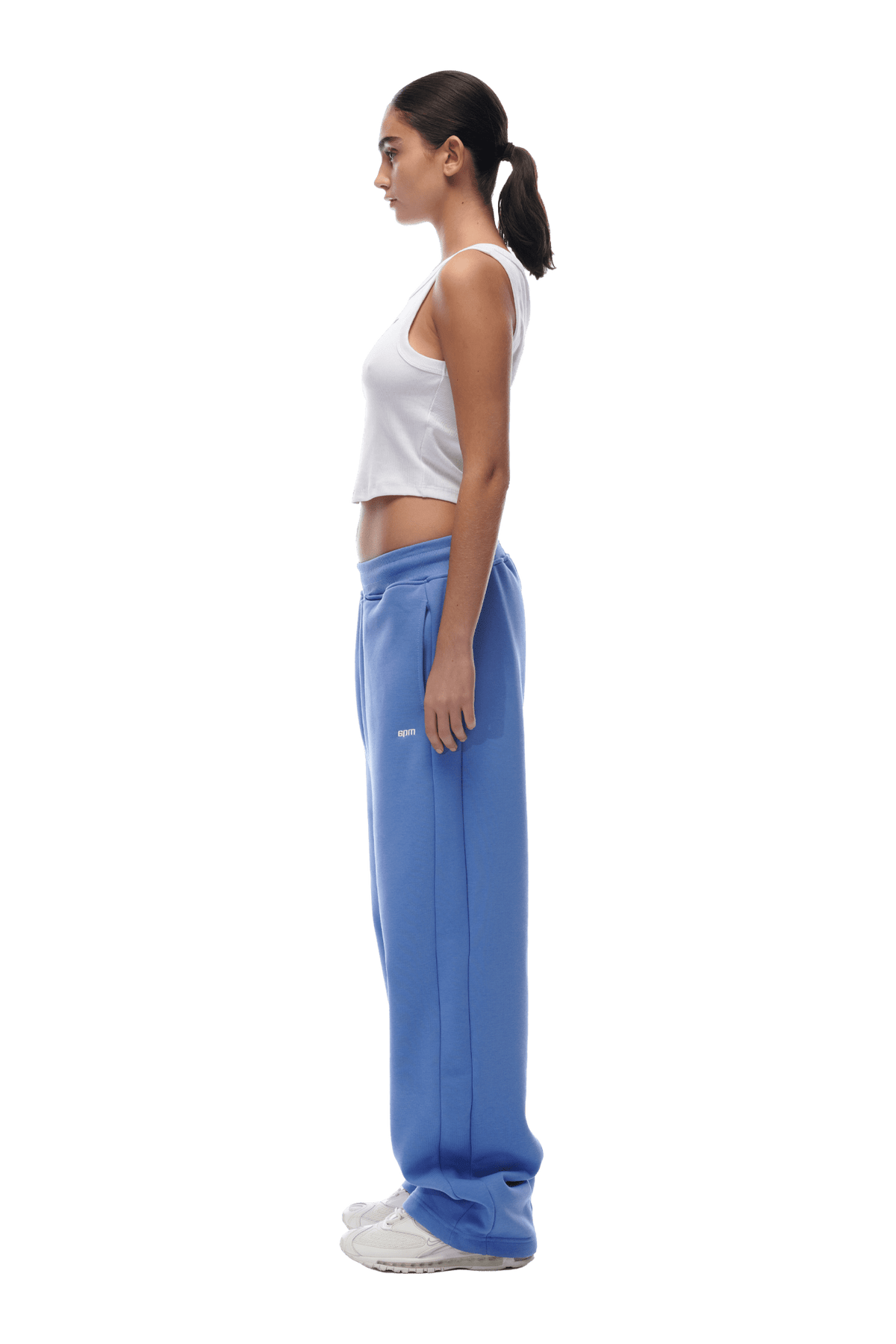 OPEN LEG JOGGER PERSIAN BLUE